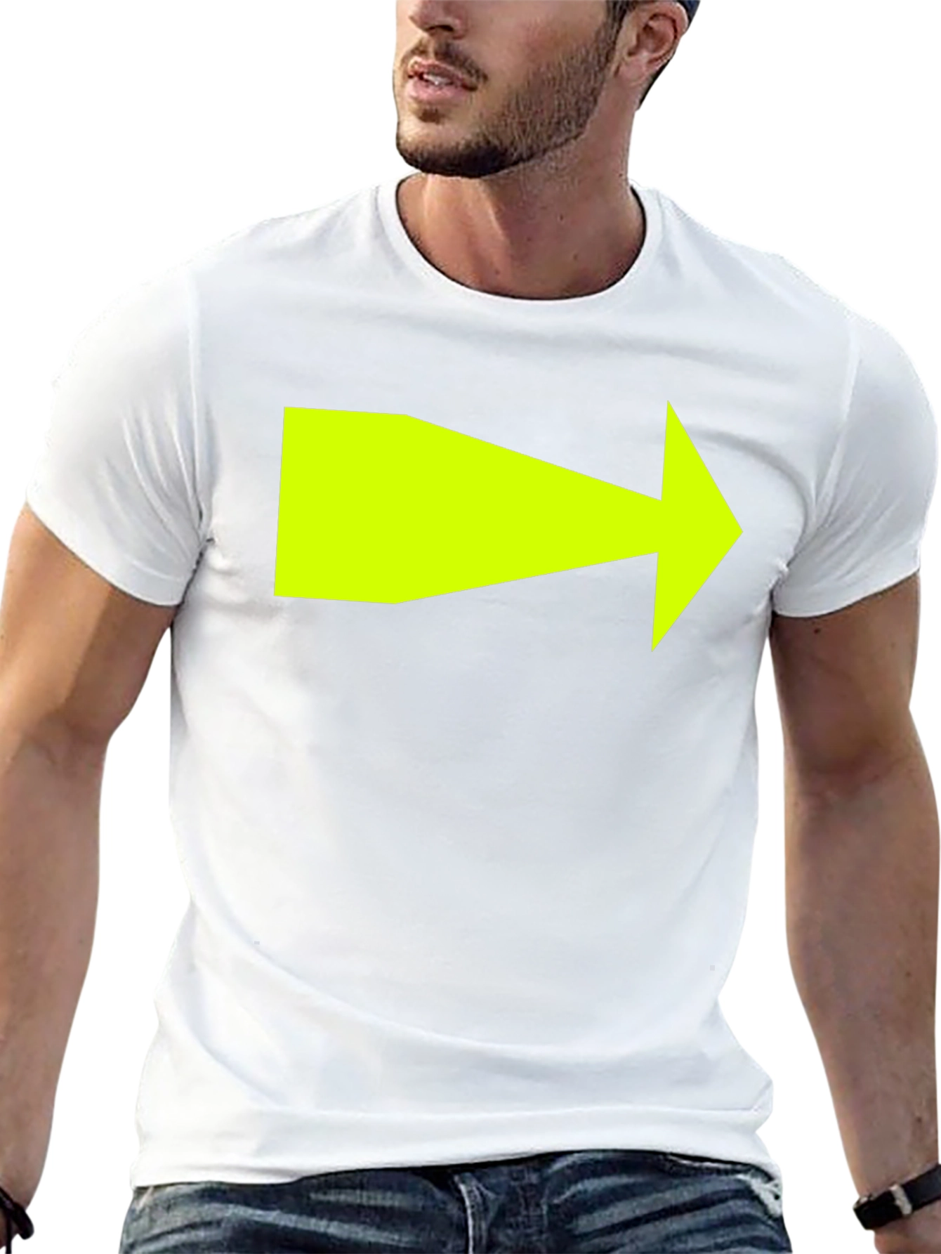Arrow Graphic Black T-Shirt