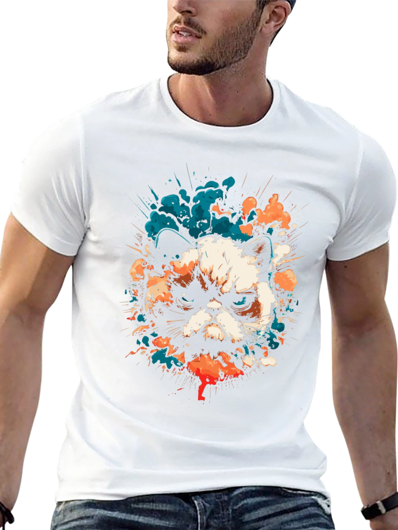 Grumpy Cat T-Shirt - Unisex Graphic Tee