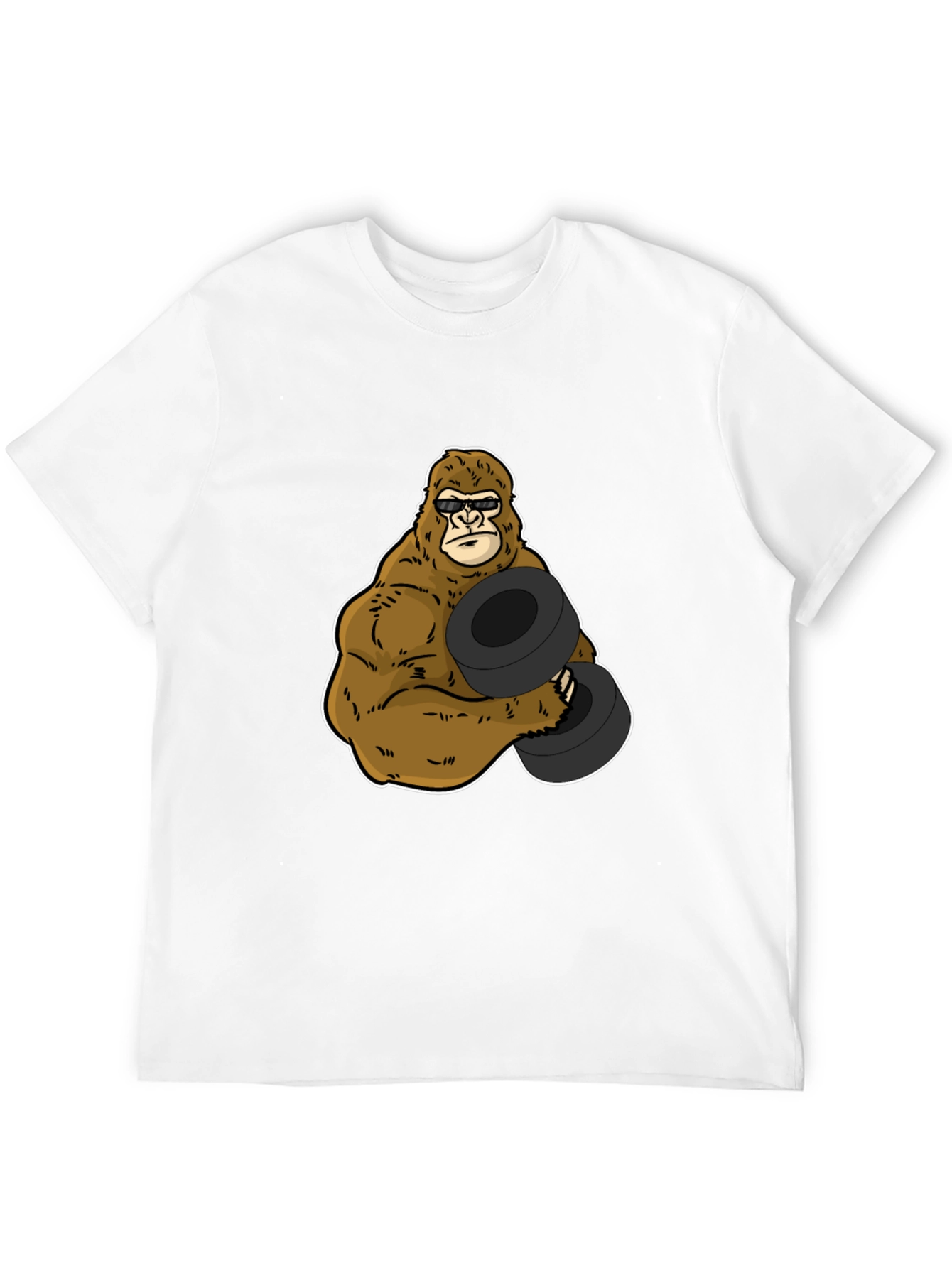 Gorilla Workout T-Shirt - Funny Gym Tee