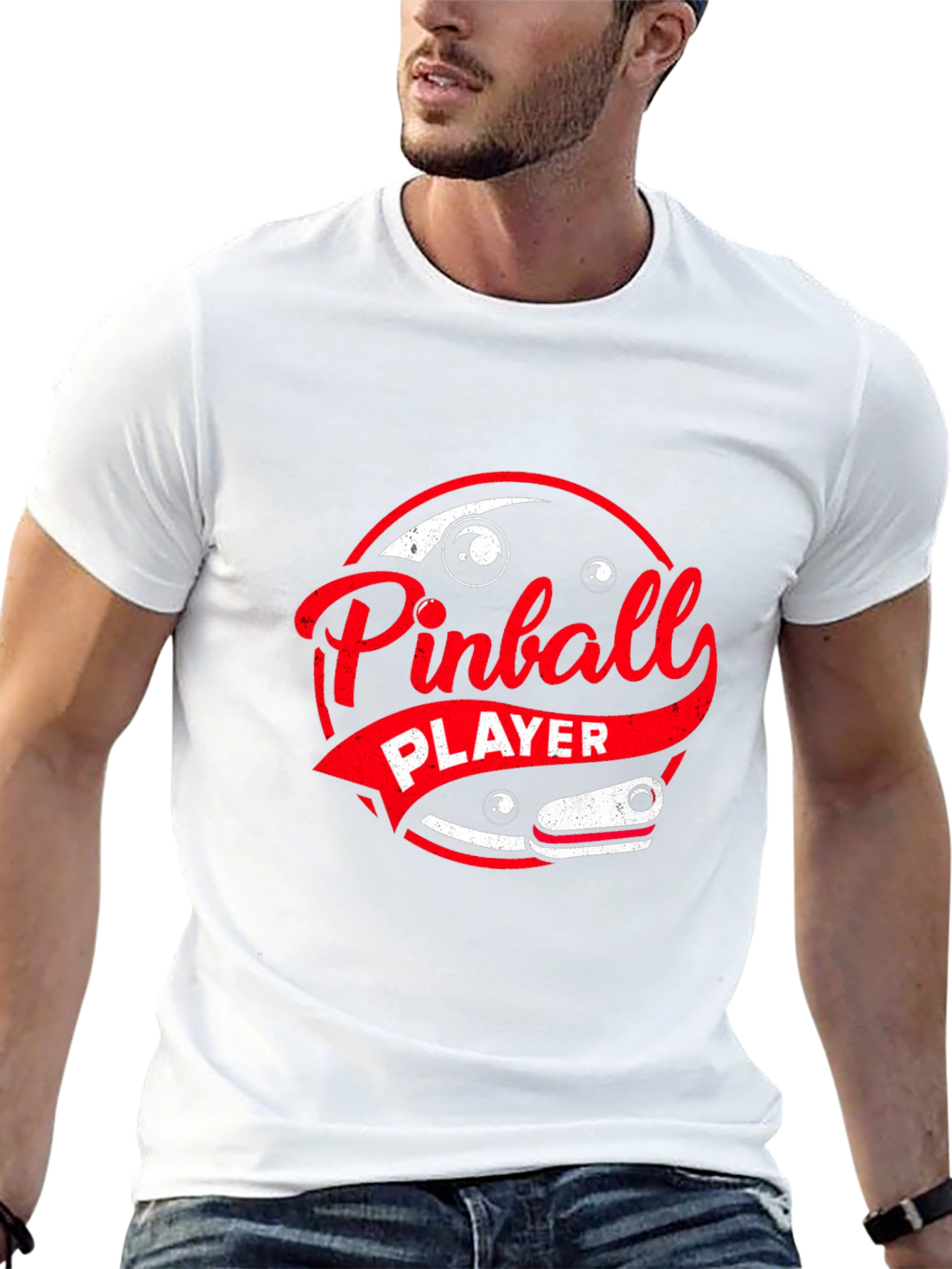 Pinball Player Graphic Tee