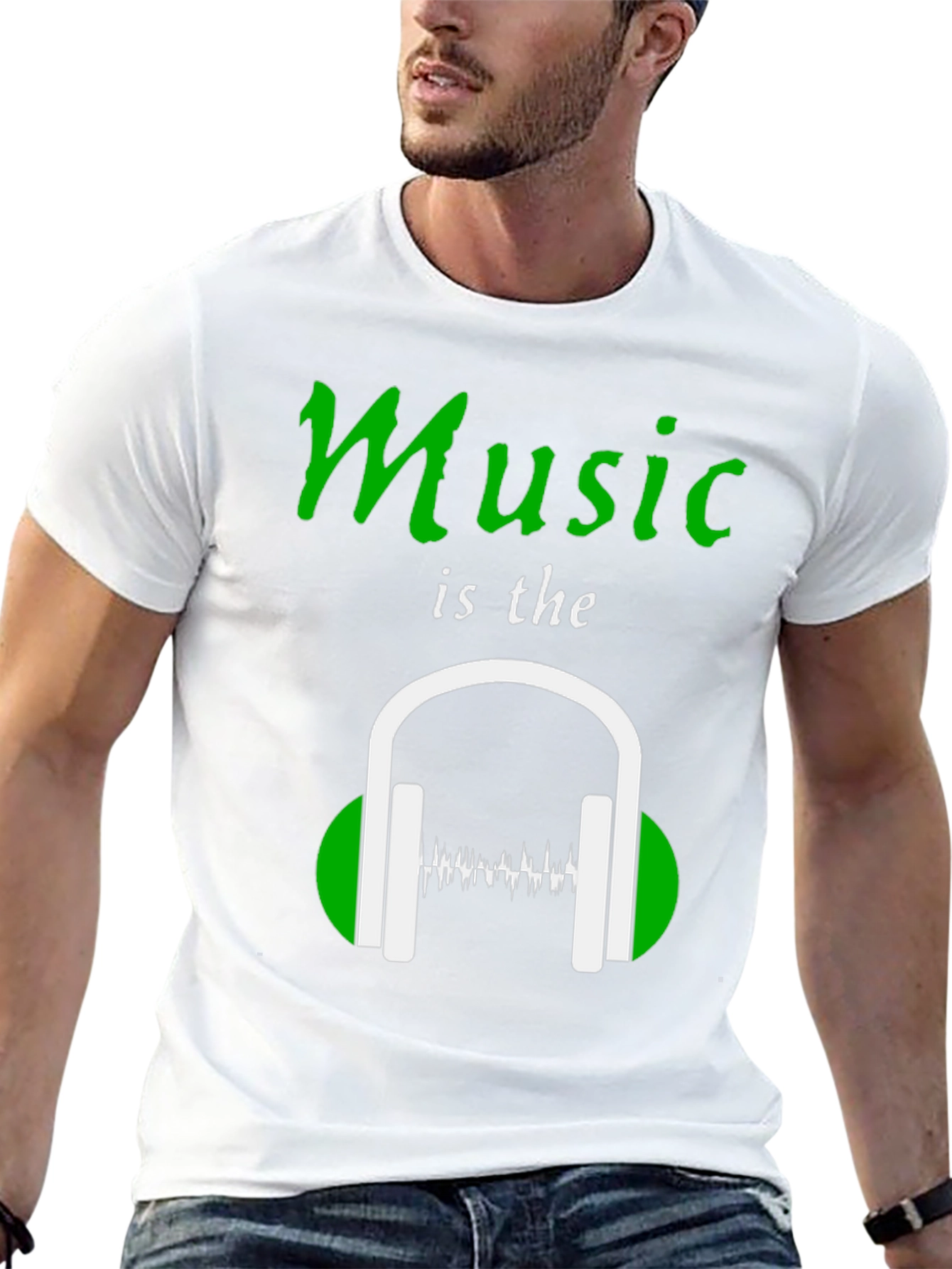 Music is the Soundwave Graphic Tee