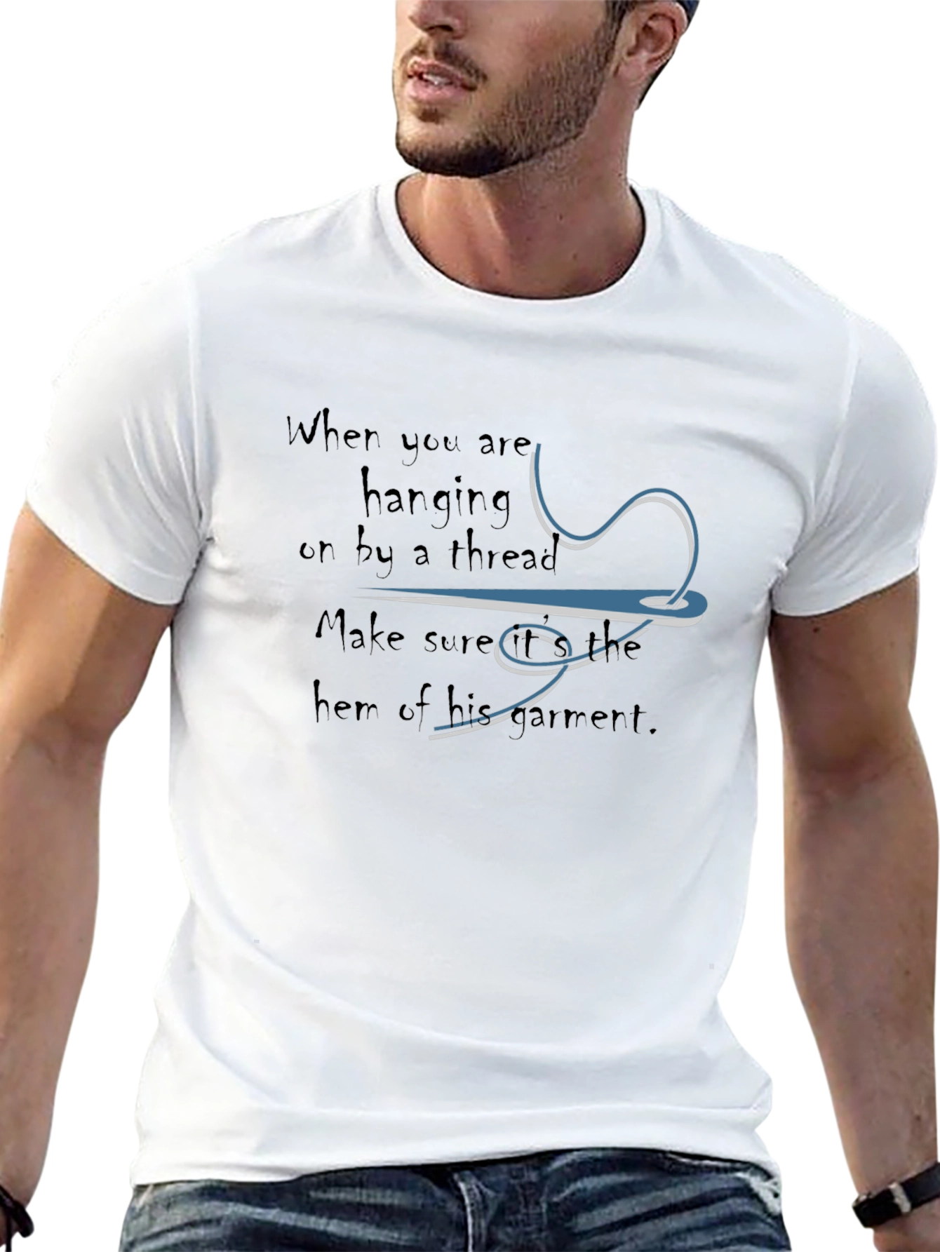 Hanging by a Thread Graphic T-Shirt