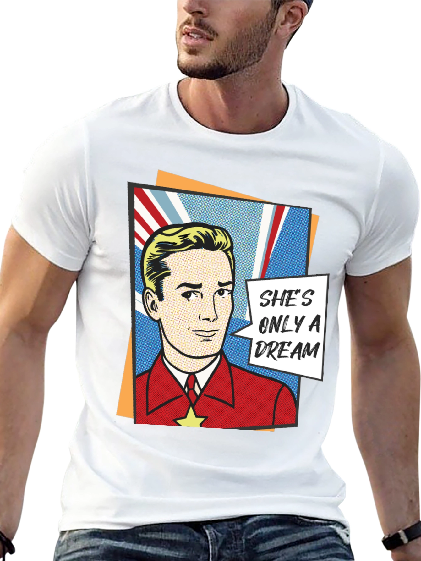 Retro Comic Book Pop Art T-Shirt