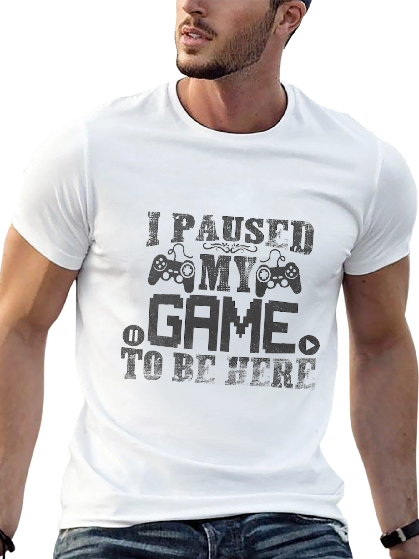 Black Casual T-Shirt