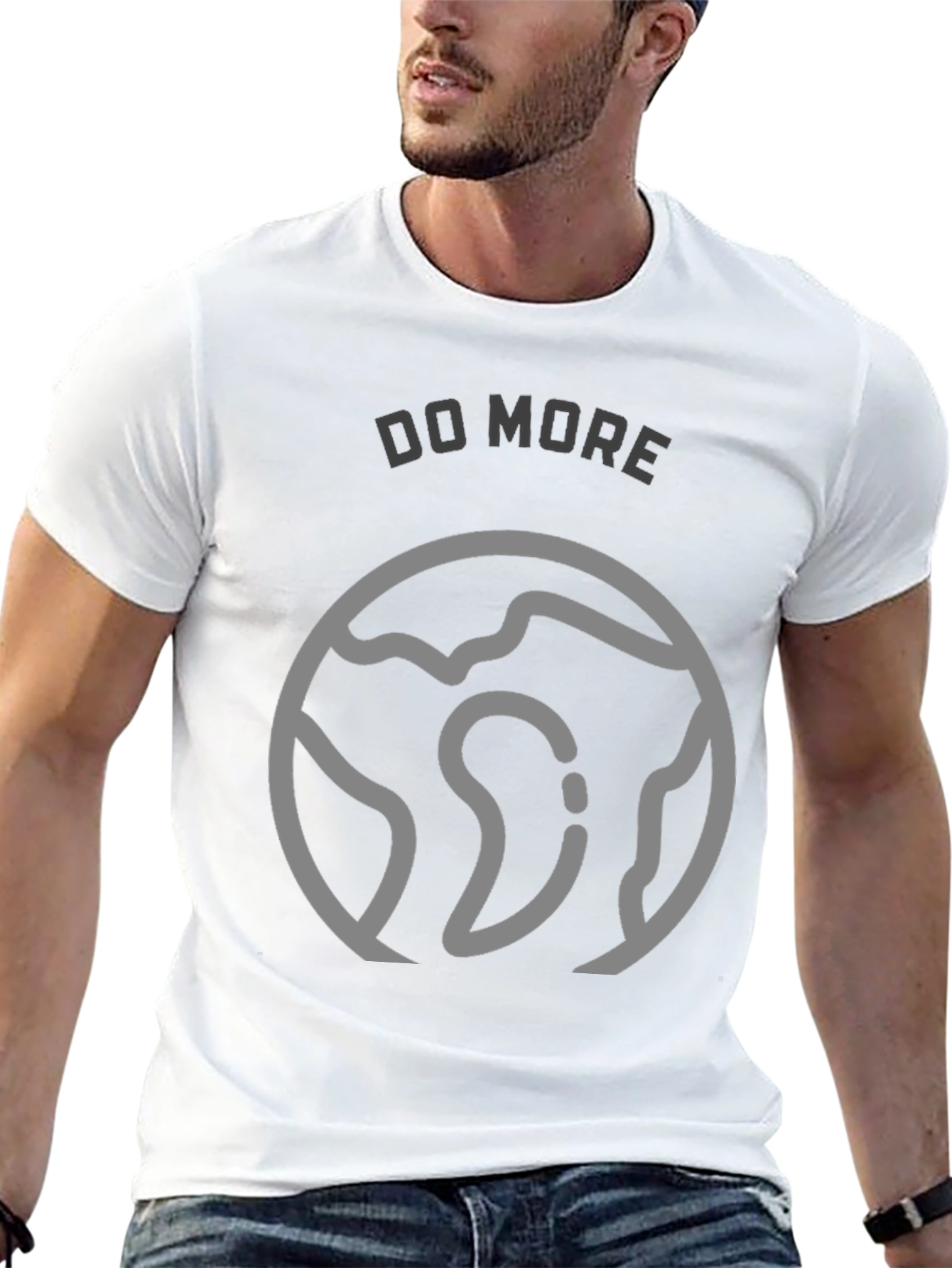Do More Graphic Tee - Eco-Friendly Design