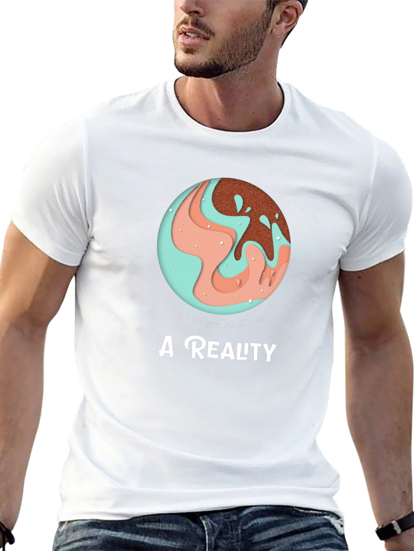 Imagination Reality Graphic T-Shirt