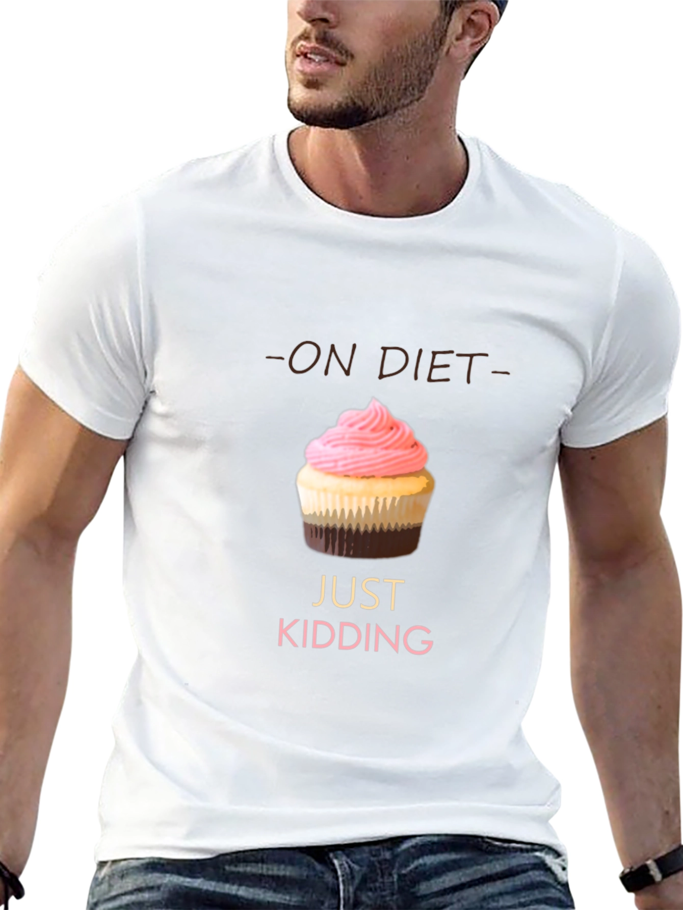 On Diet Just Kidding T-Shirt