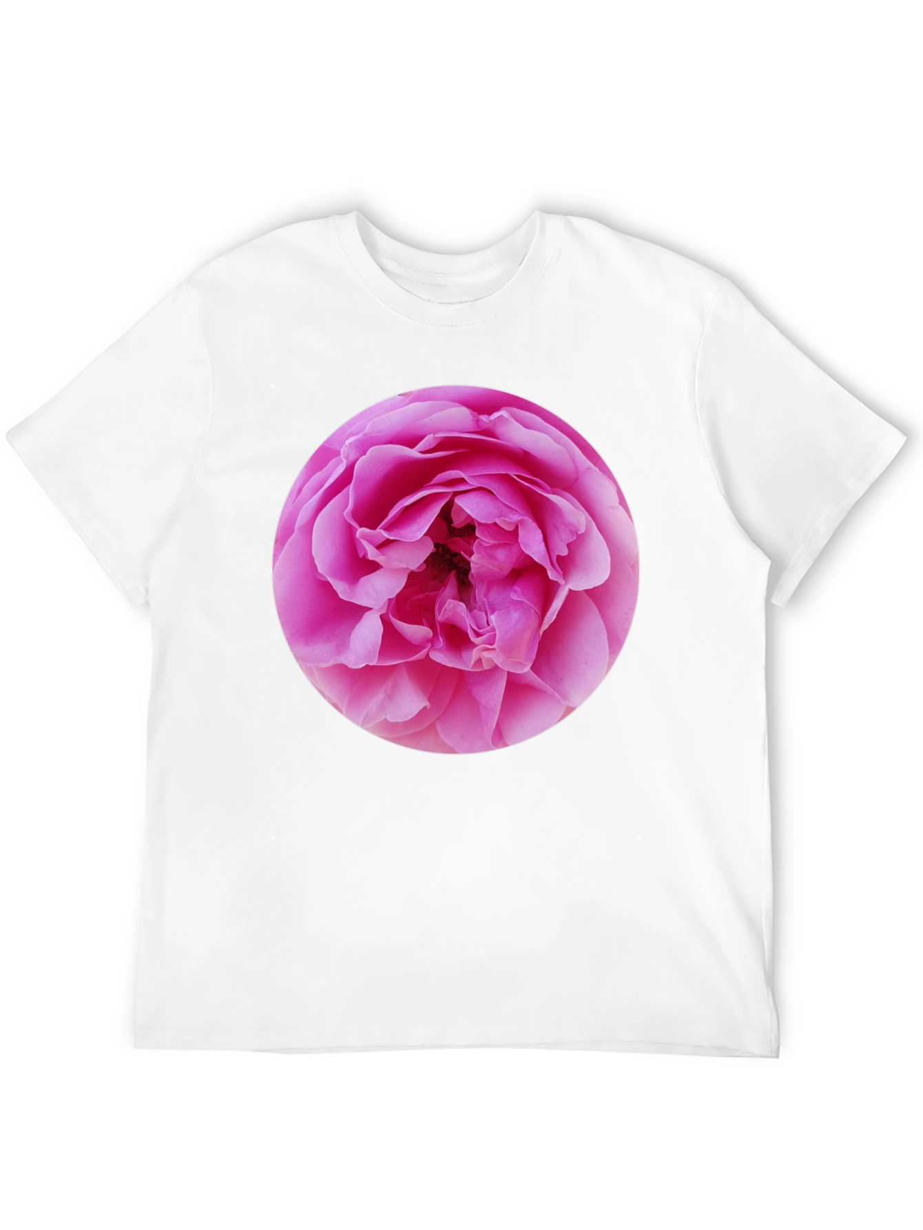 Floral Print Crew Neck T-Shirt