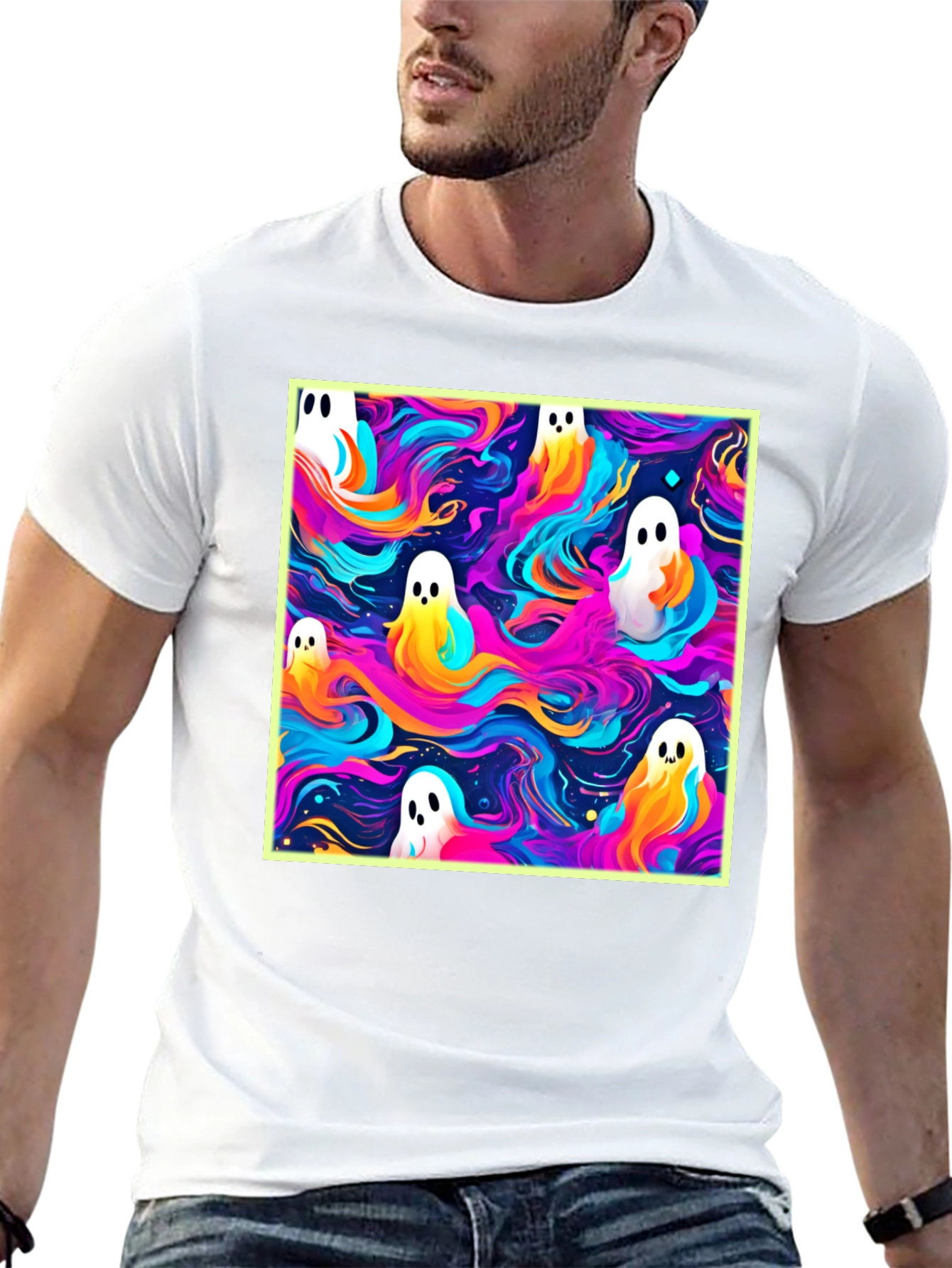 Ghostly Swirl T-Shirt