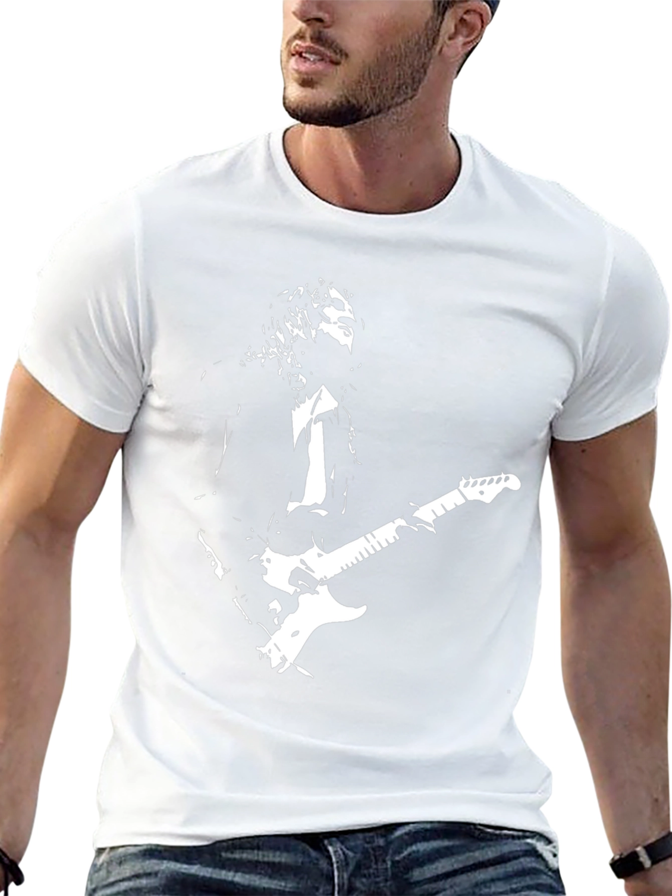 Musician Graphic T-Shirt - Black