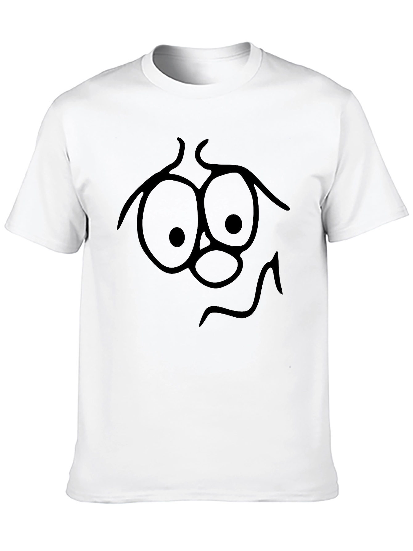 Funny Face Black Graphic Tee