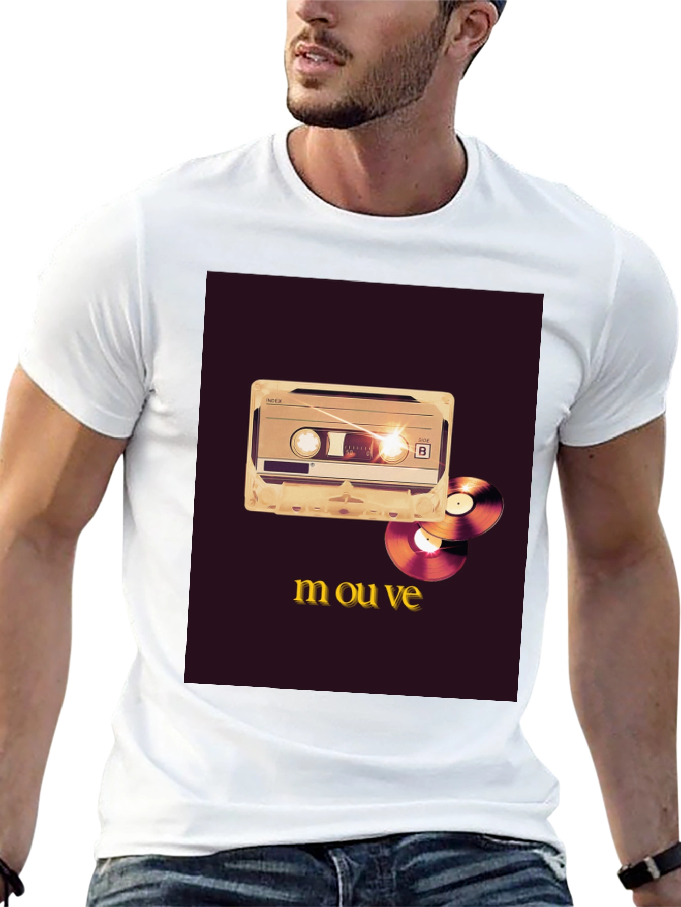 Retro Music Cassette T-Shirt