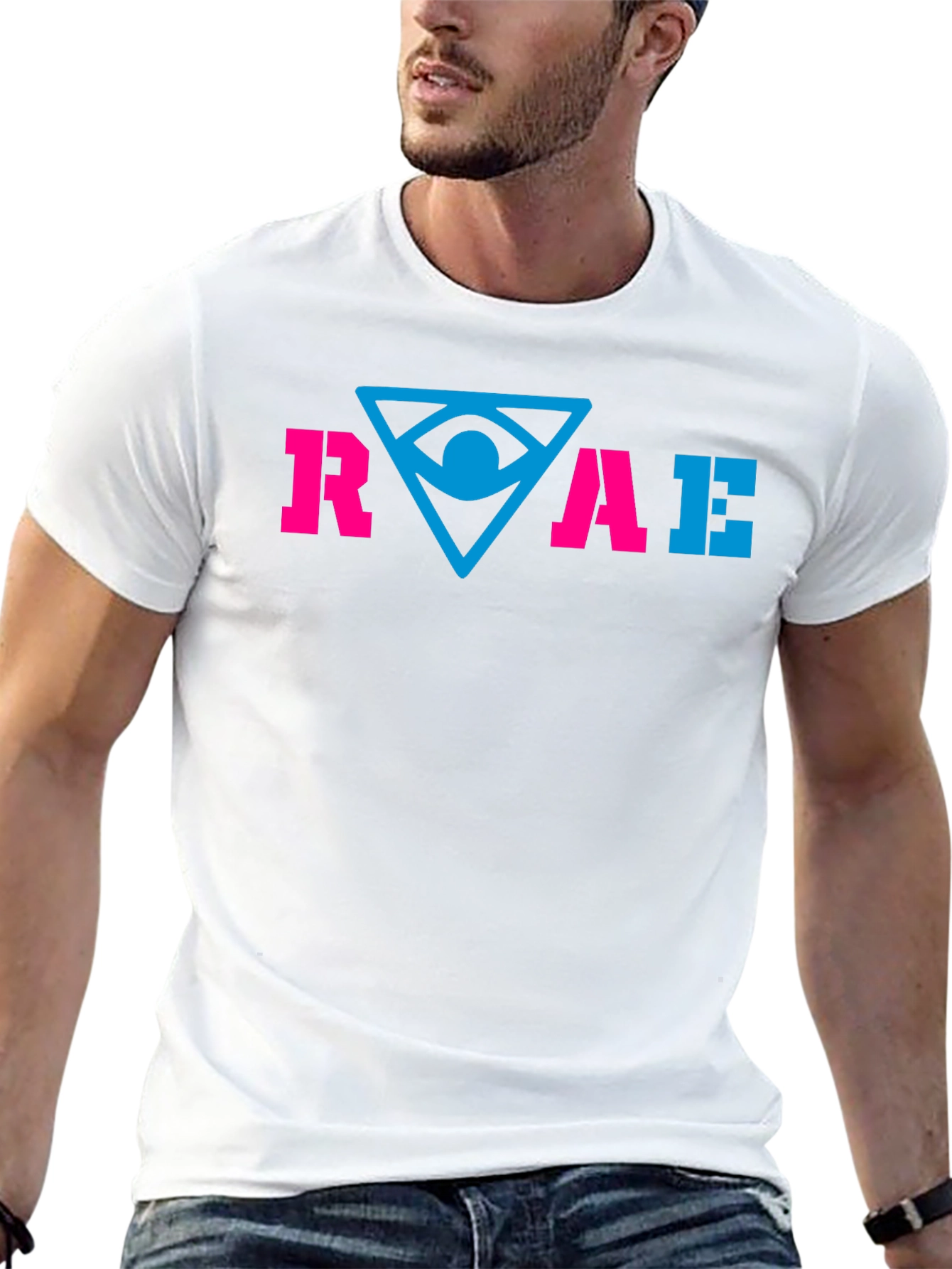 RAE Graphic Tee - Stylish Cotton Blend T-Shirt