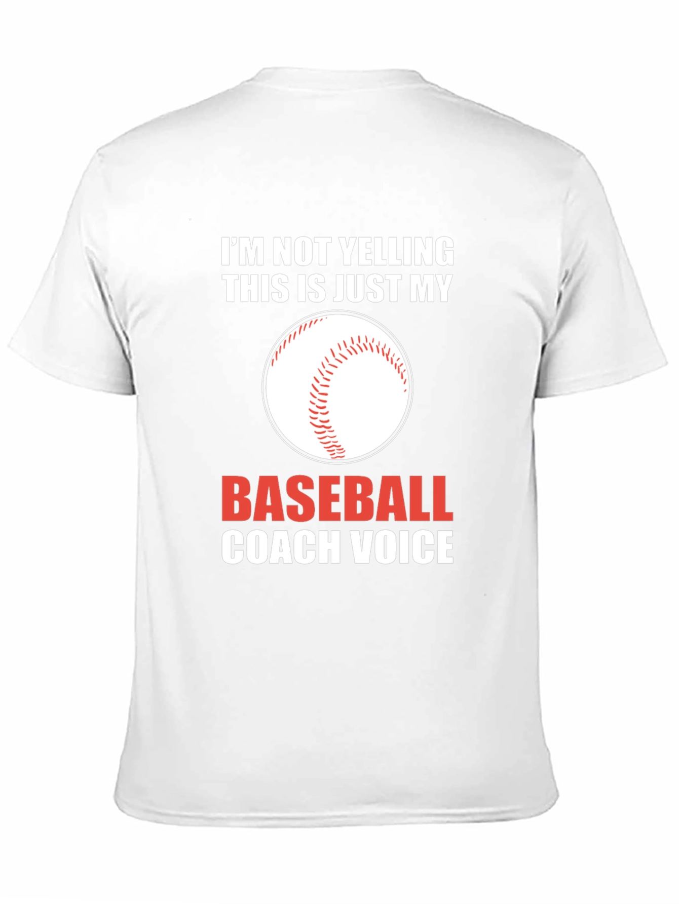 Baseball Coach Voice T-Shirt