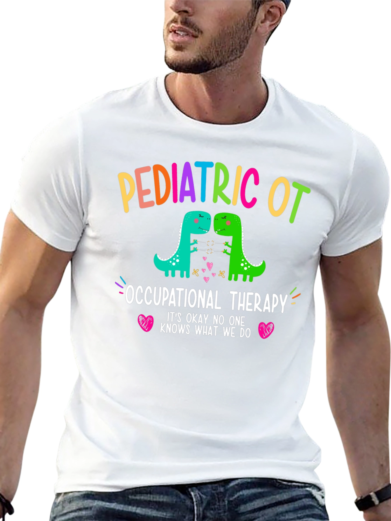 Pediatric Occupational Therapy Dinosaur T-Shirt