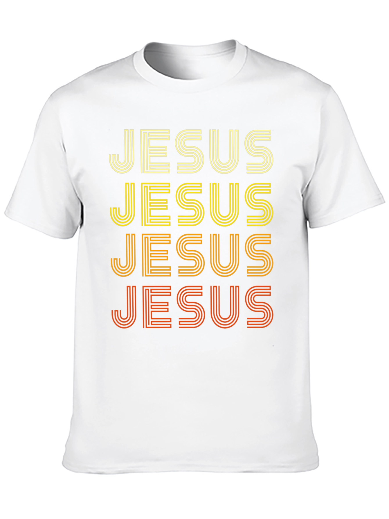 Retro Jesus T-Shirt - Black Graphic Tee