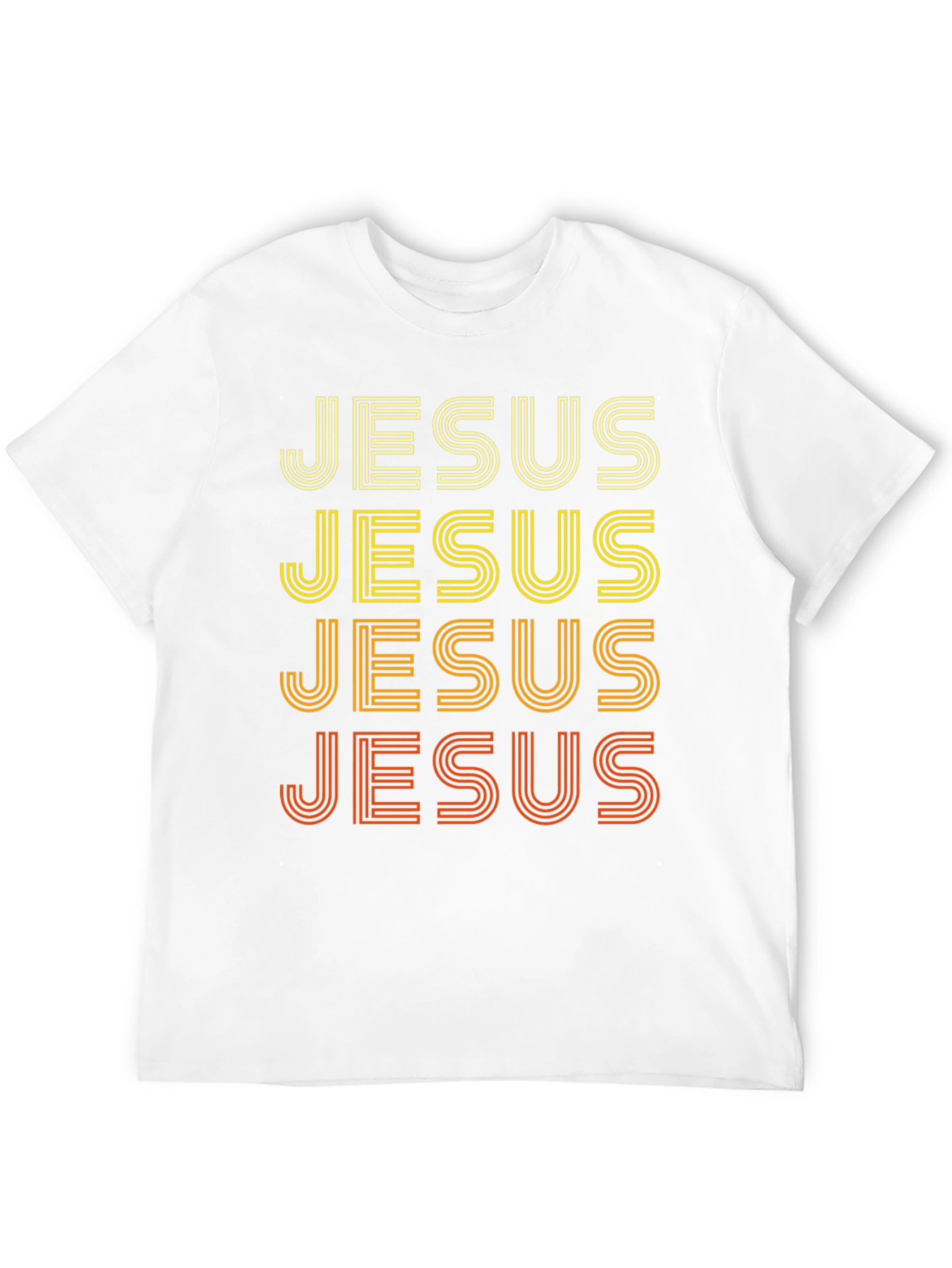 Retro Jesus T-Shirt - Black Graphic Tee