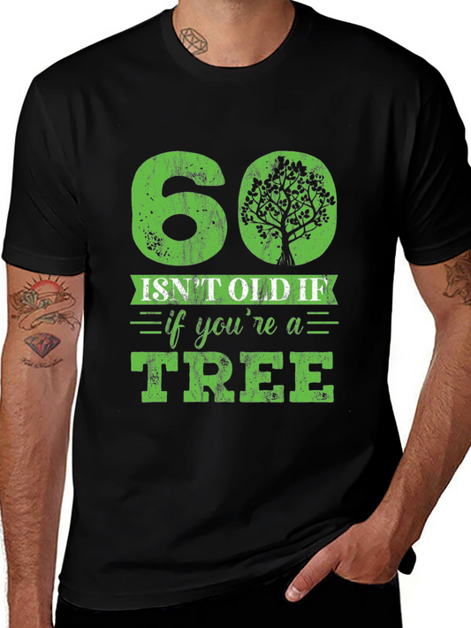 Funny 60th Birthday Tree Graphic Tee