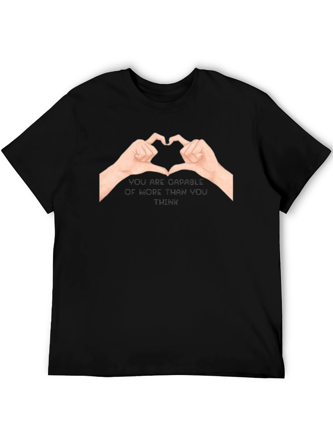 Heart Hands Graphic Tee - You Are Greater