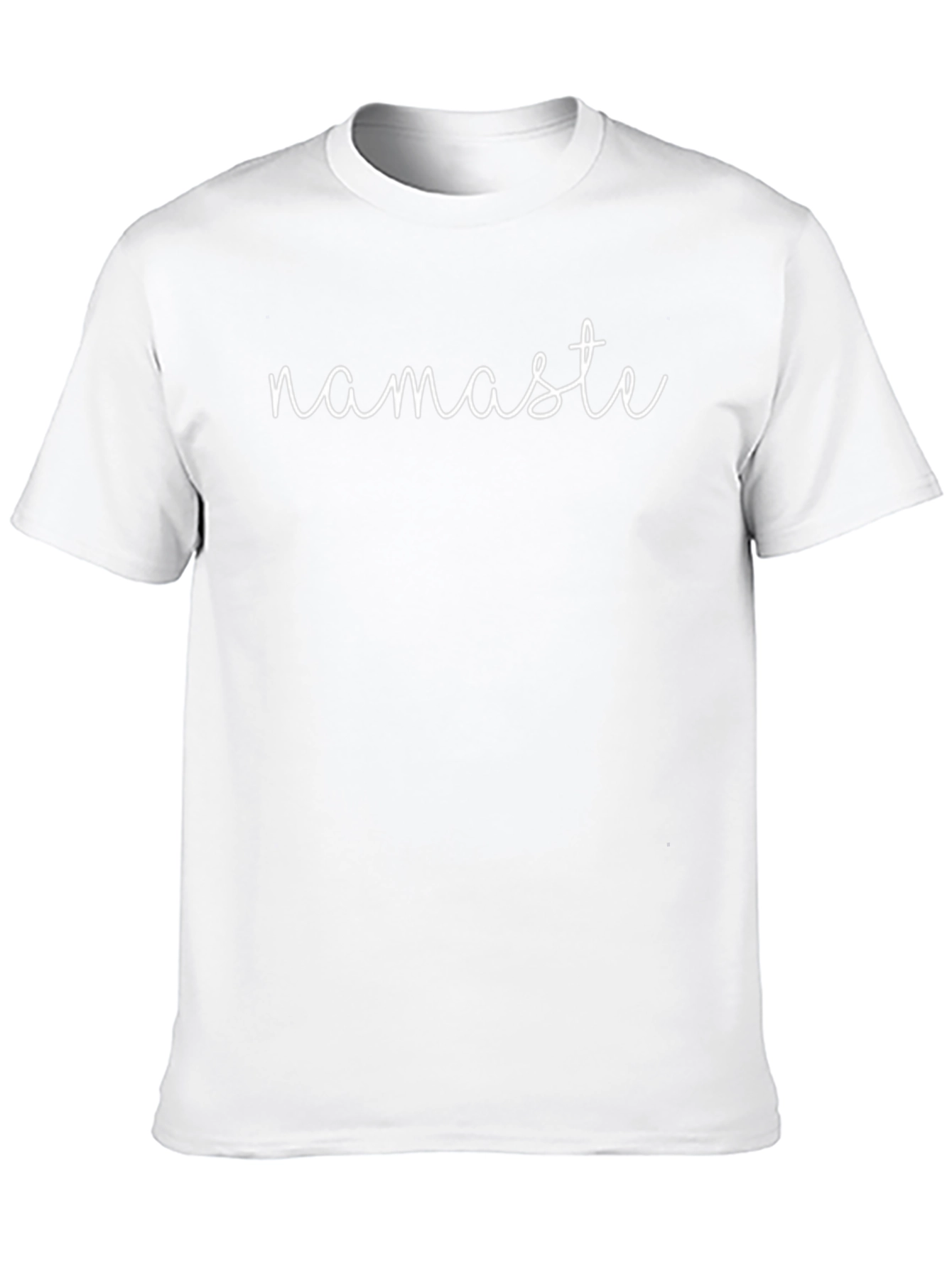 Namaste Black Graphic T-Shirt