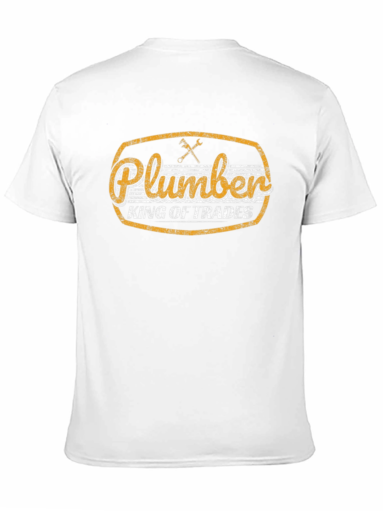 Plumber King of Trades Black T-Shirt