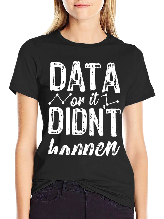 Data Analyst T-Shirt Funny Data Science Tee