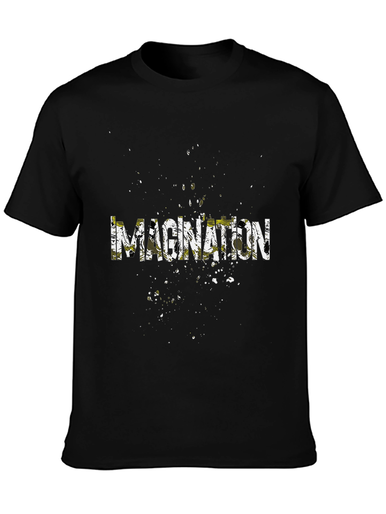 Imagination Graphic Tee - Mens Black T-Shirt