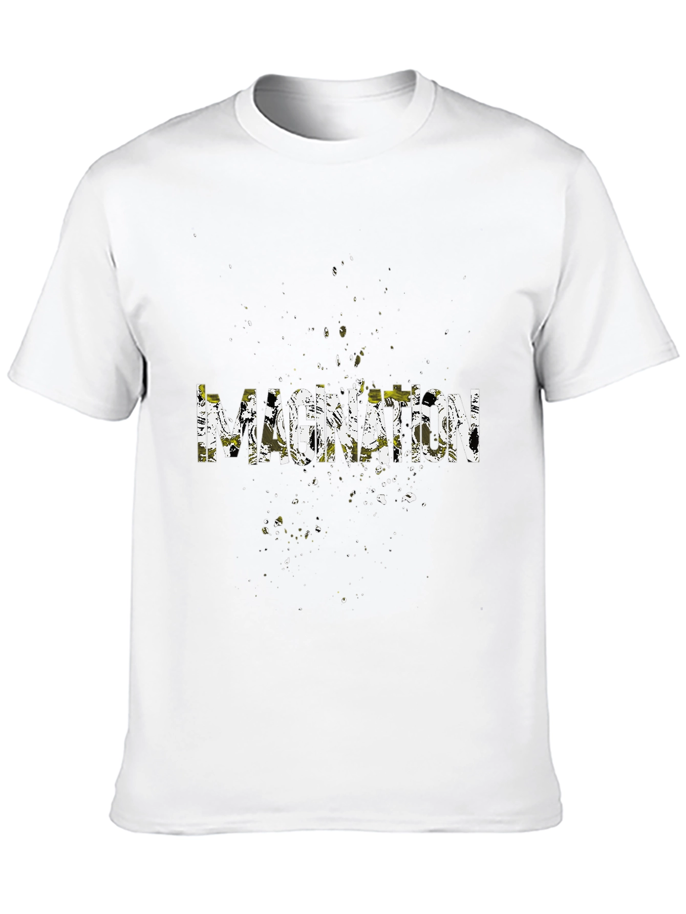Imagination Graphic Tee - Mens Black T-Shirt