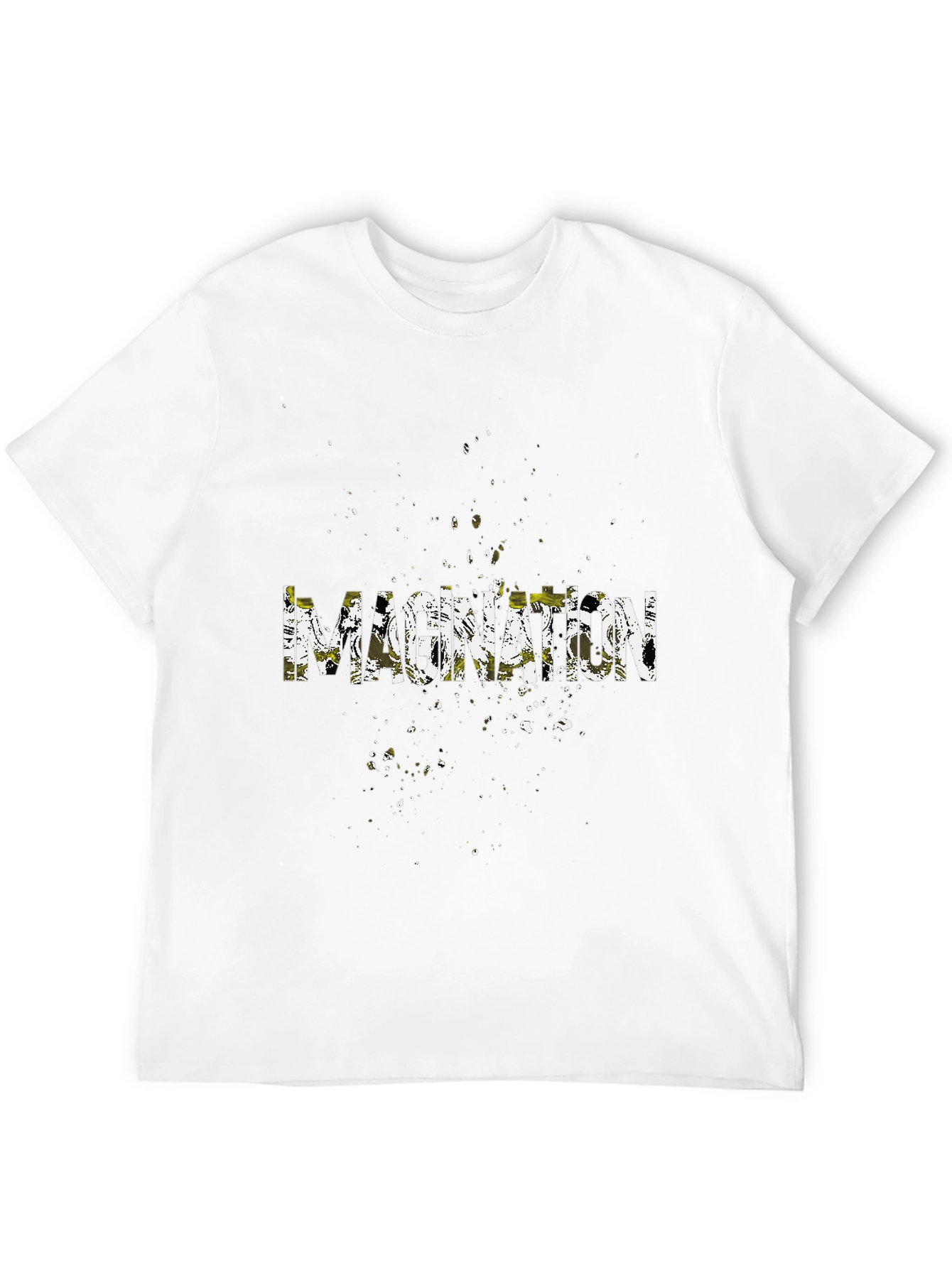 Imagination Graphic Tee - Mens Black T-Shirt