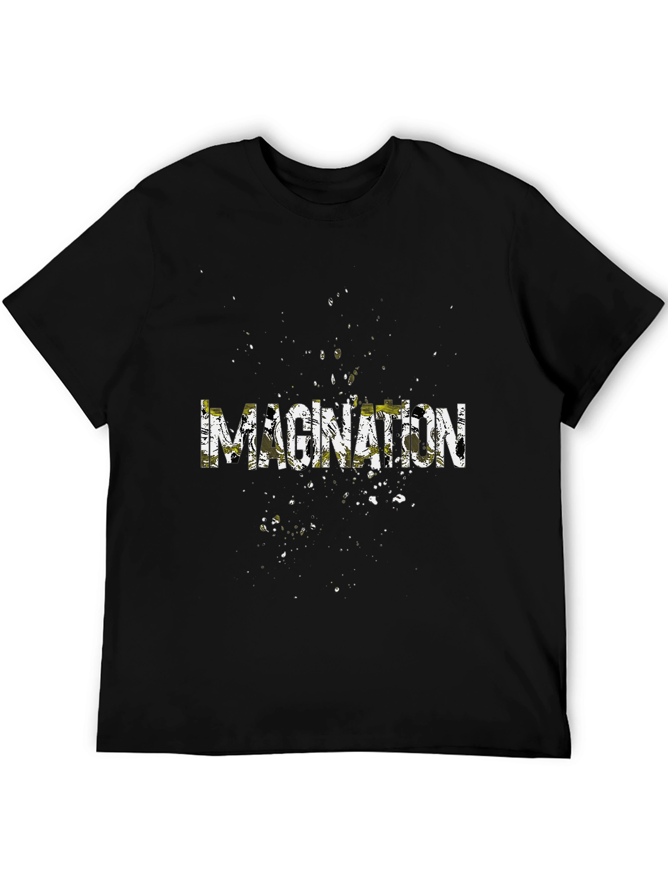 Imagination Graphic Tee - Mens Black T-Shirt