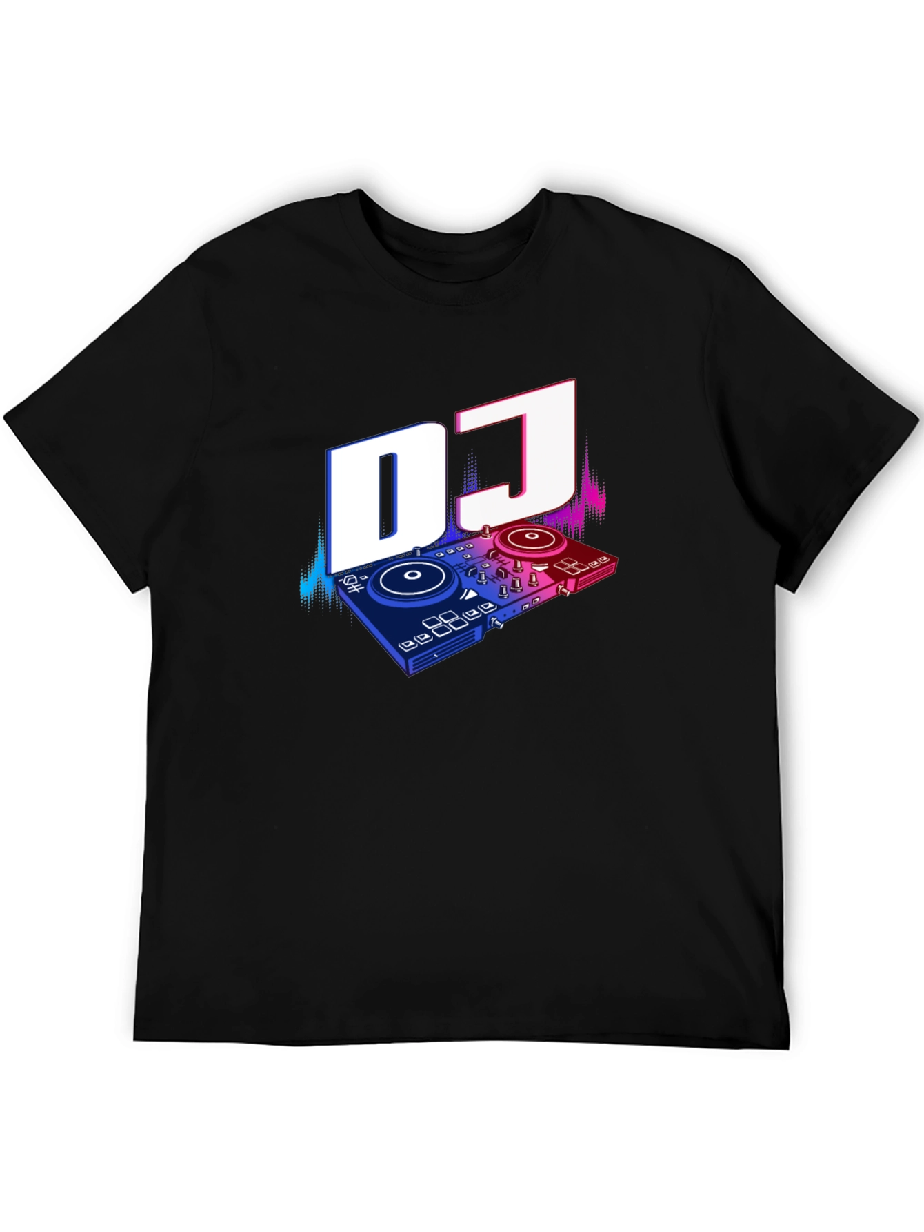 DJ Graphic Tee - Black Unisex T-Shirt