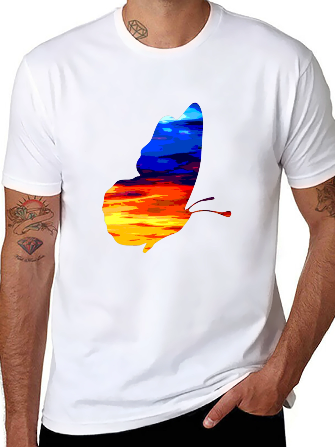 Butterfly Sunset T-Shirt