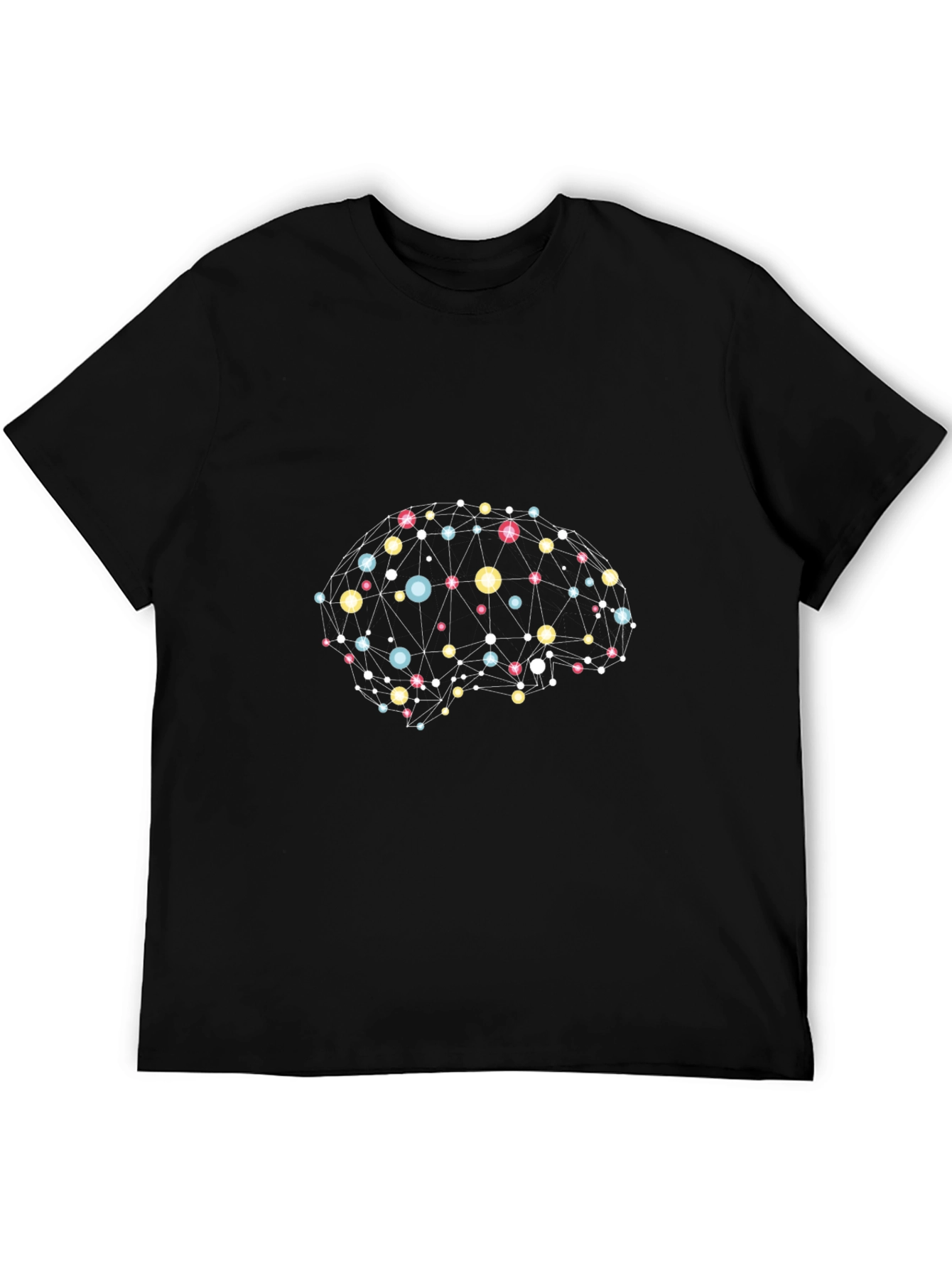 Connected Brain T-Shirt - Abstract Design