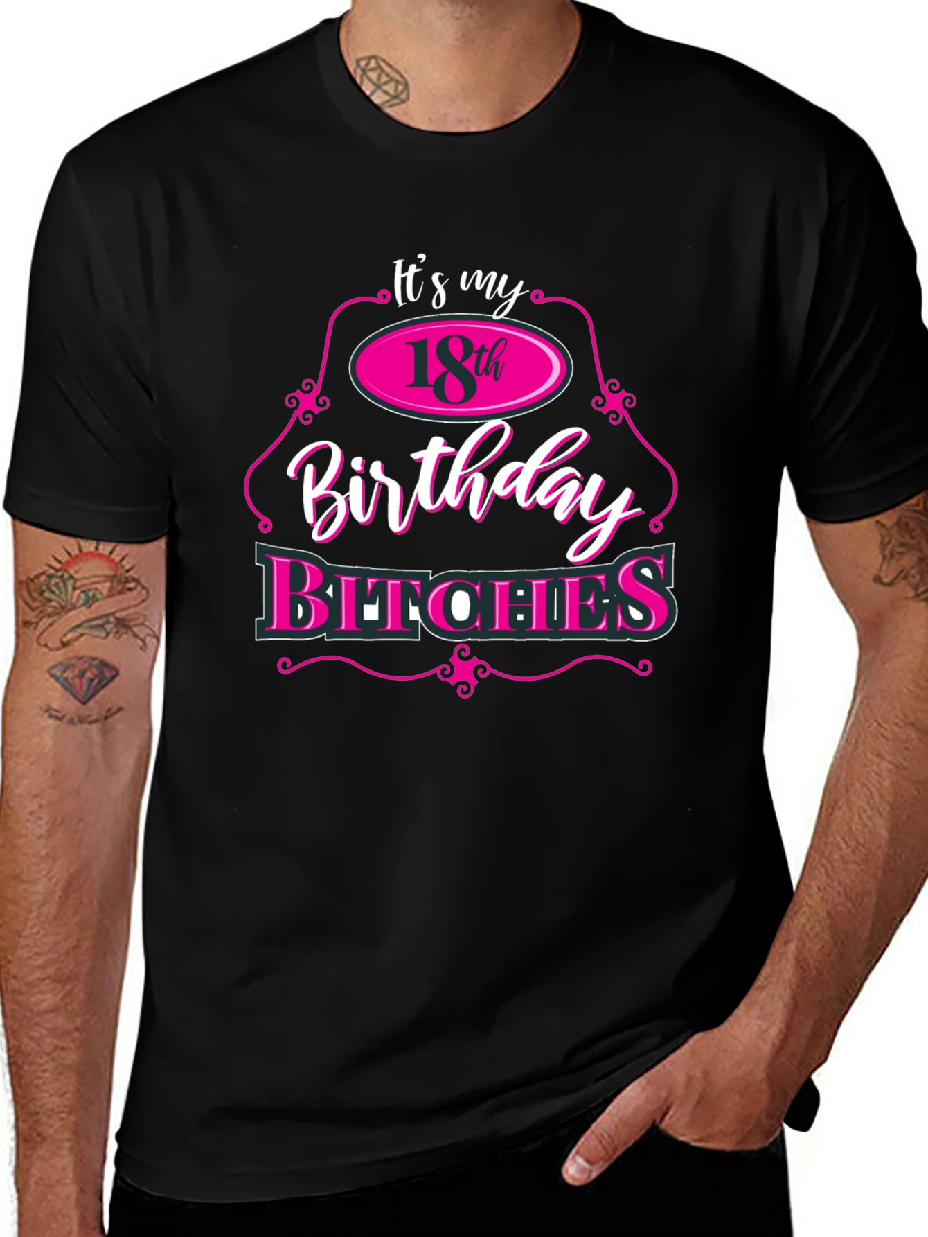 Its My 18th Birthday Bitches T-Shirt