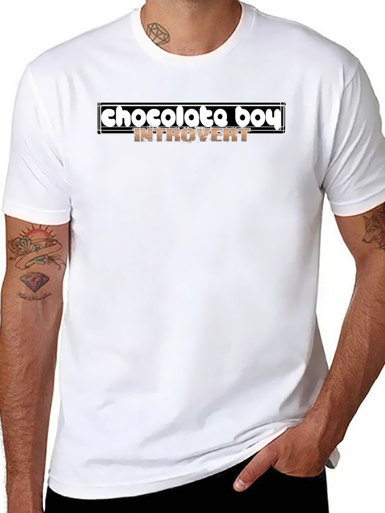 Chocolata Boy Introvert Graphic Tee