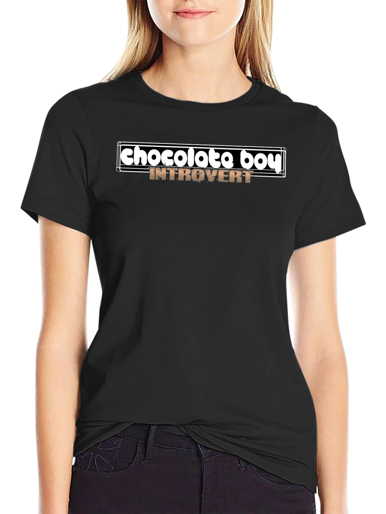 Chocolata Boy Introvert Graphic Tee
