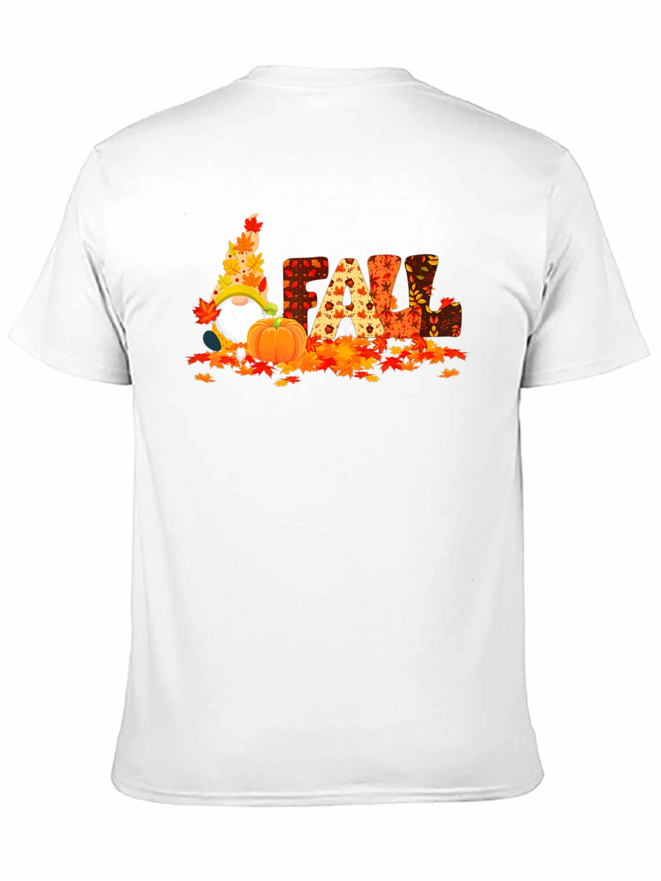 Fall Gnomes Graphic Tee - Autumn Harvest Shirt