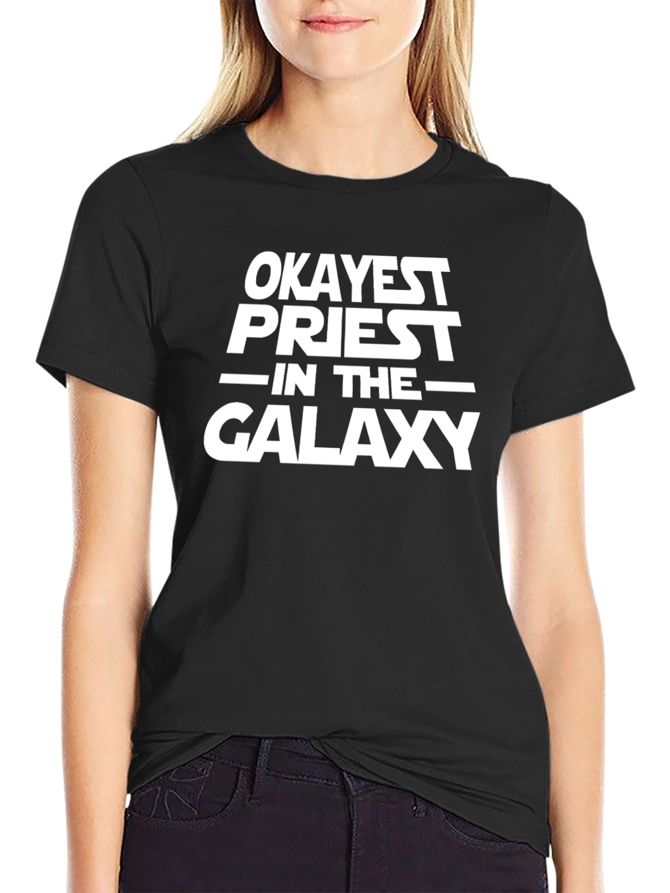 Okayest Priest T-Shirt - Galaxy Style