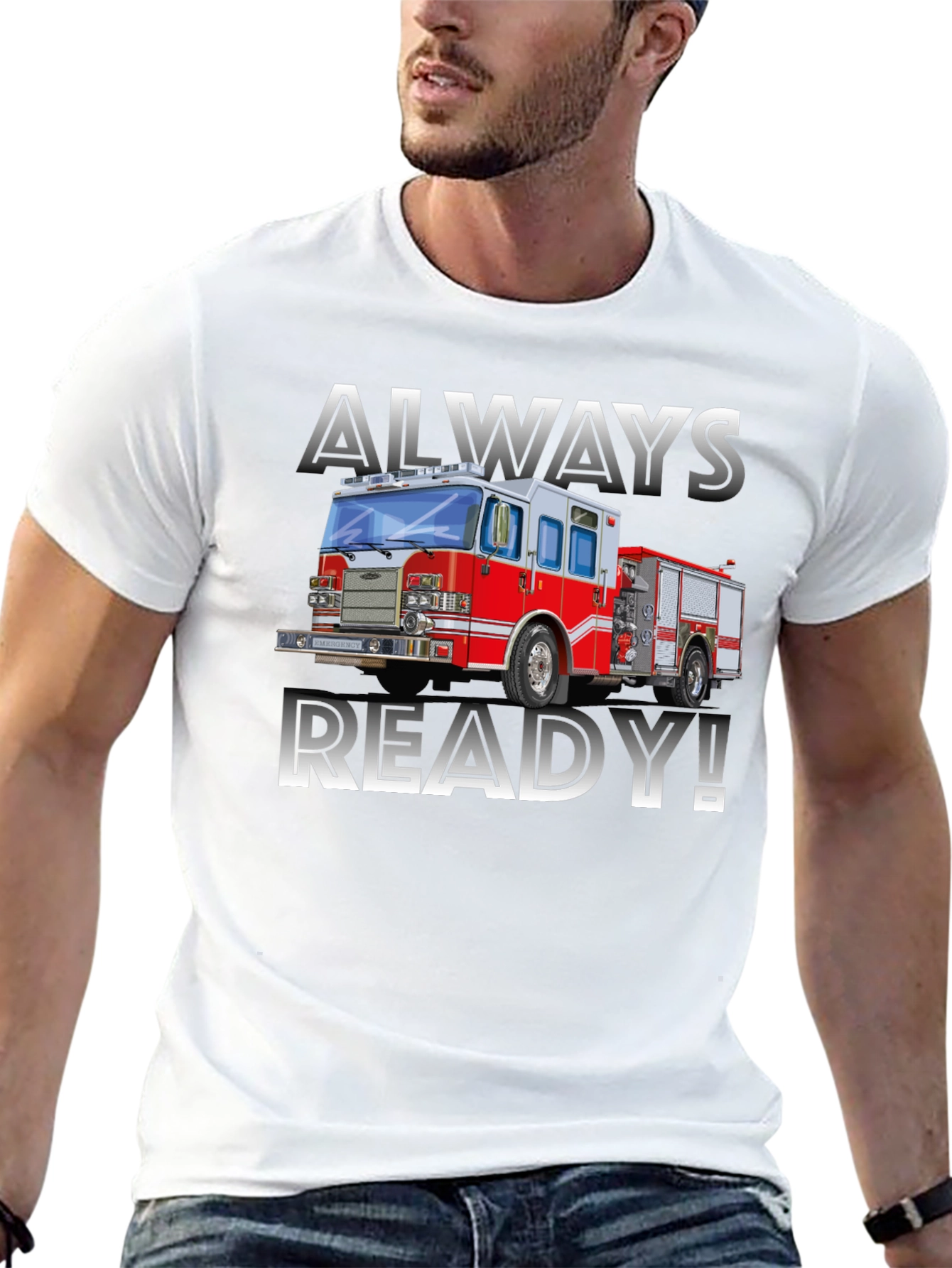 Always Ready Firefighter T-Shirt