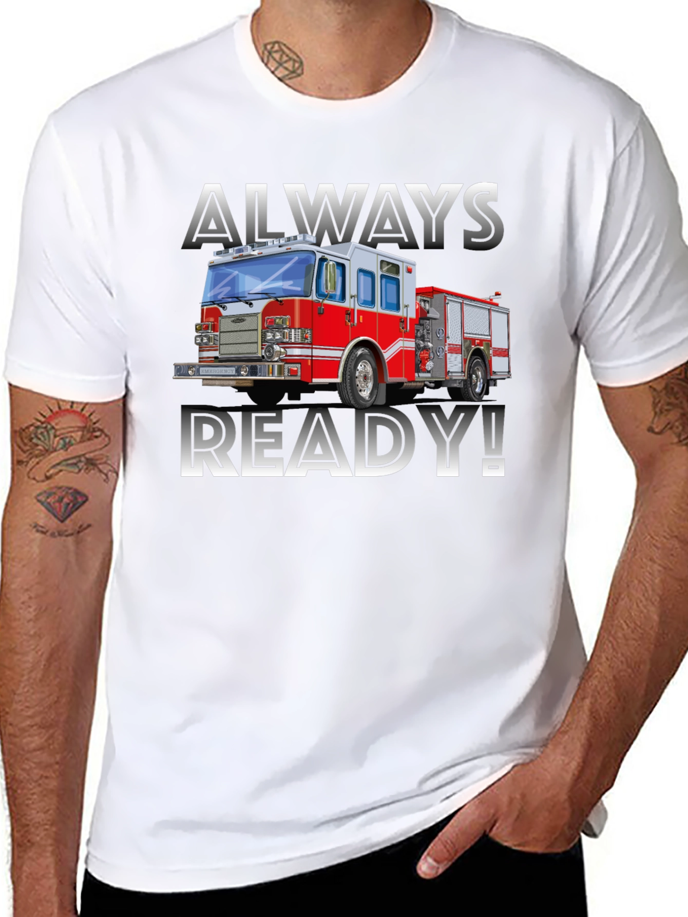 Always Ready Firefighter T-Shirt