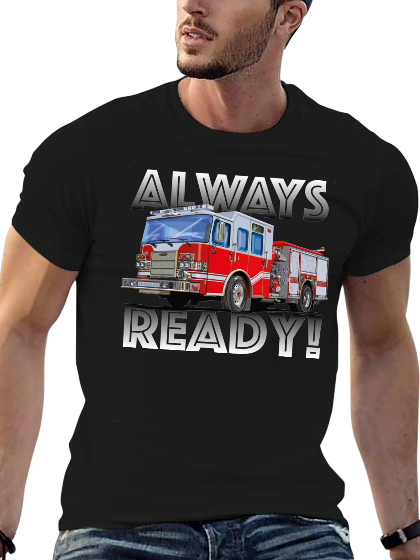 Always Ready Firefighter T-Shirt
