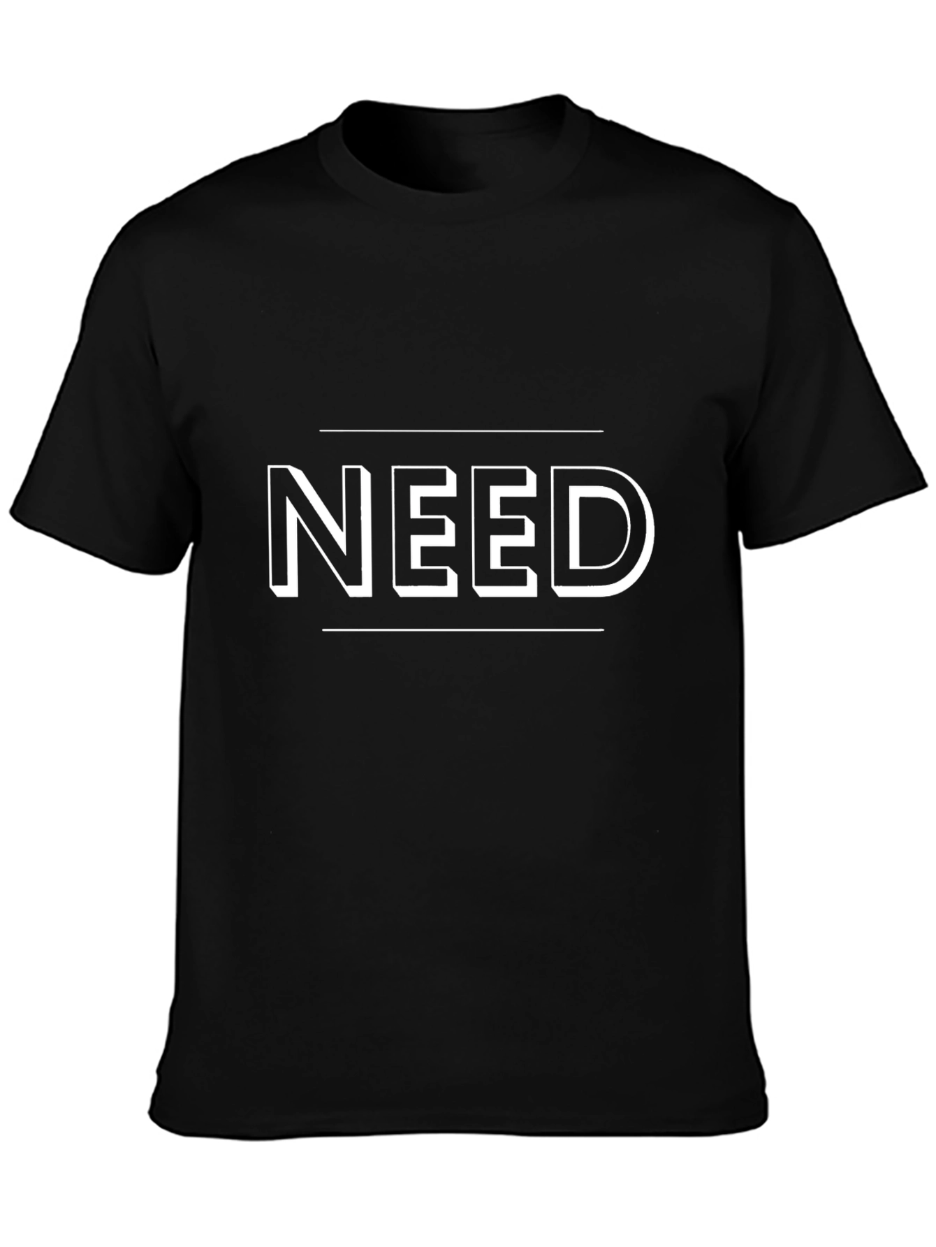 NEED Graphic Tee - Stylish Statement T-Shirt
