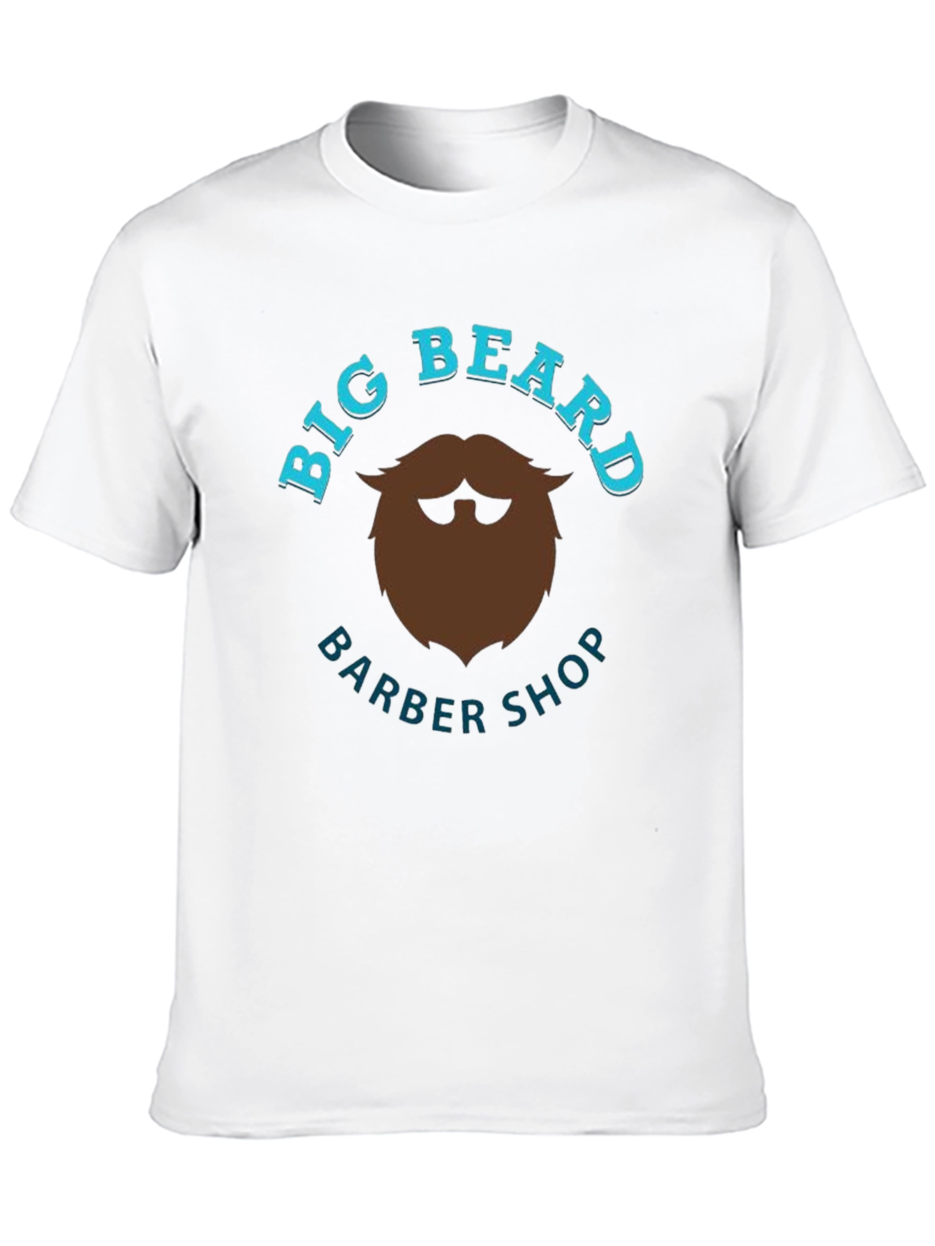 Big Beard Barber Shop Black Tee
