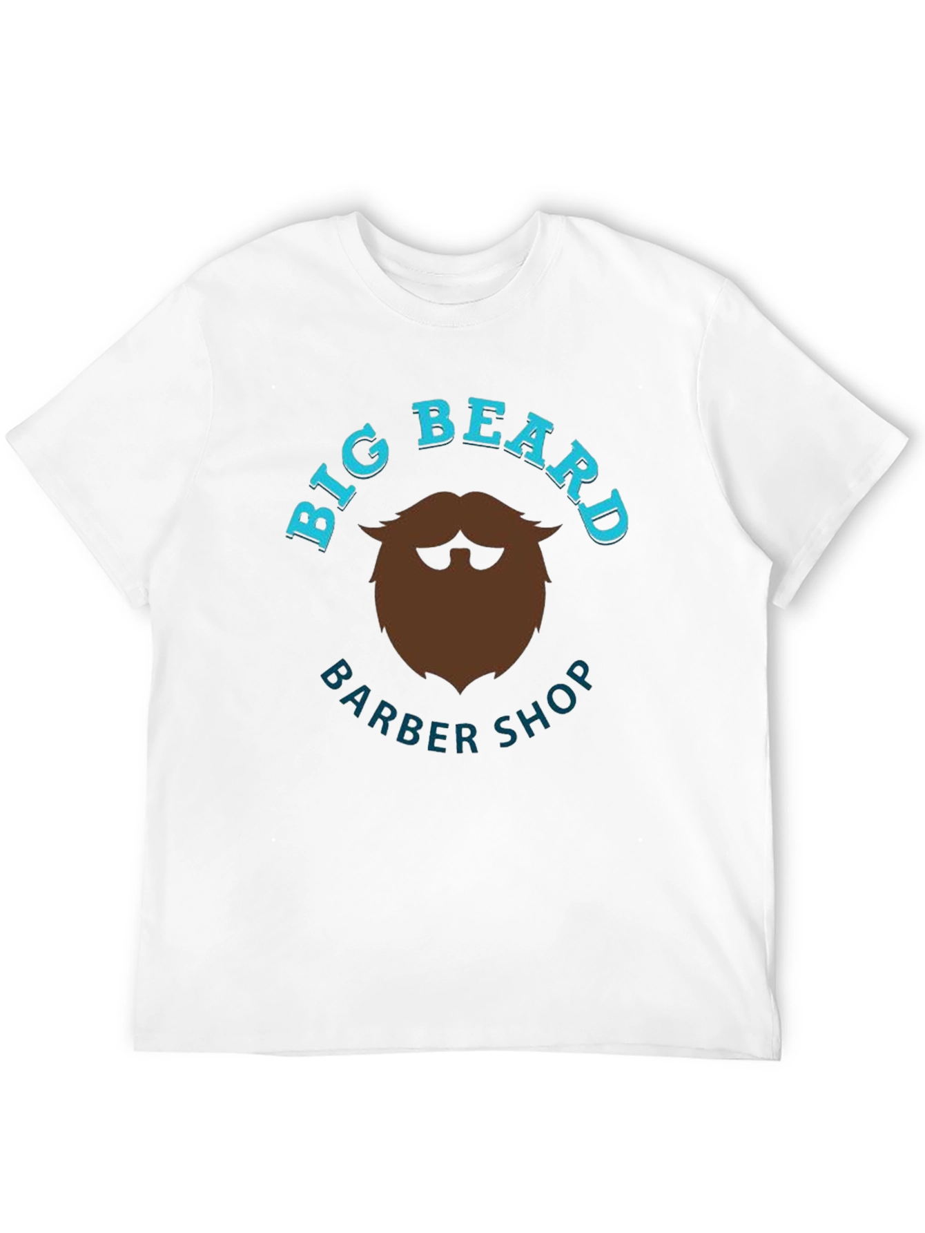 Big Beard Barber Shop Black Tee