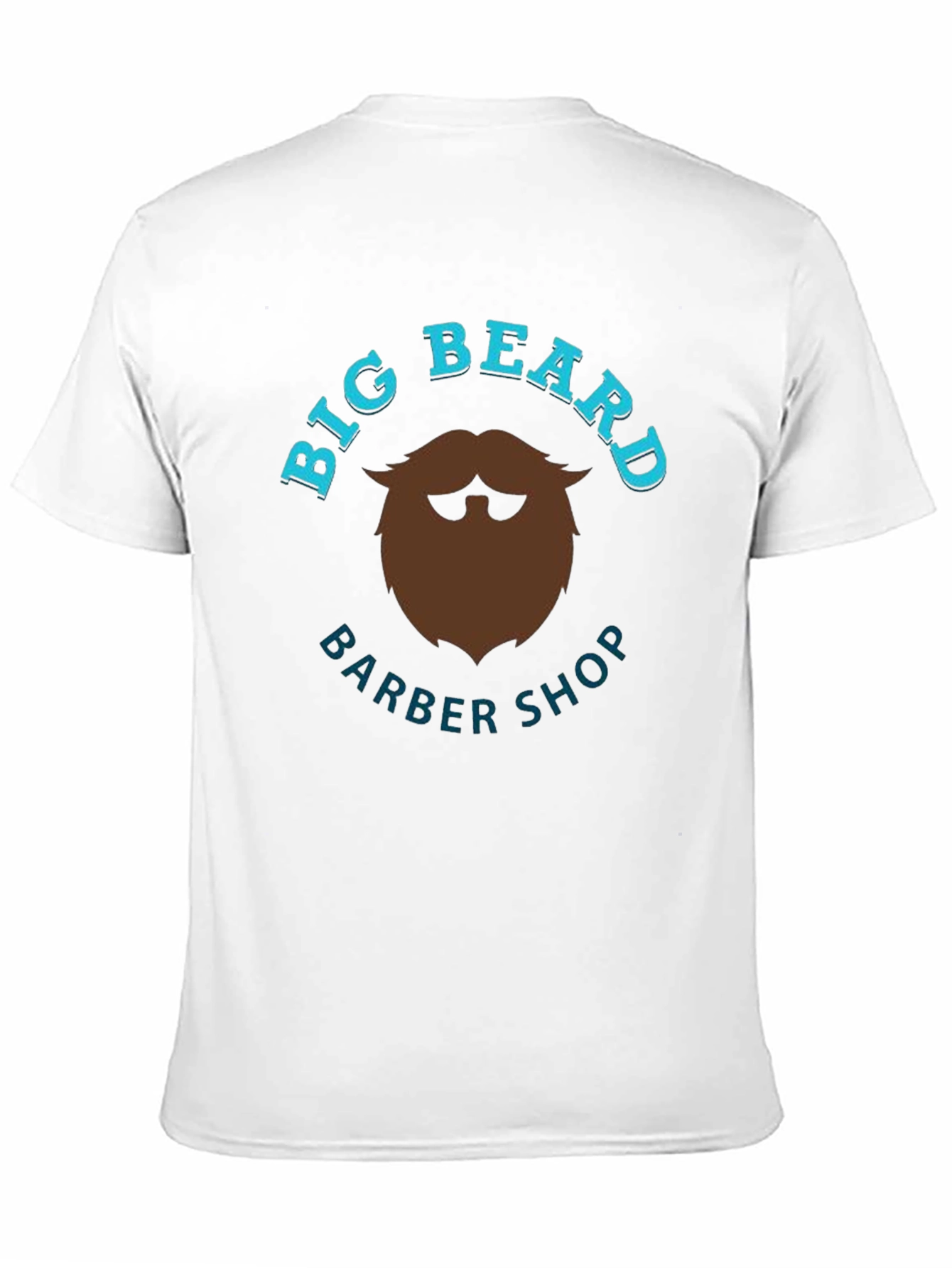 Big Beard Barber Shop Black Tee