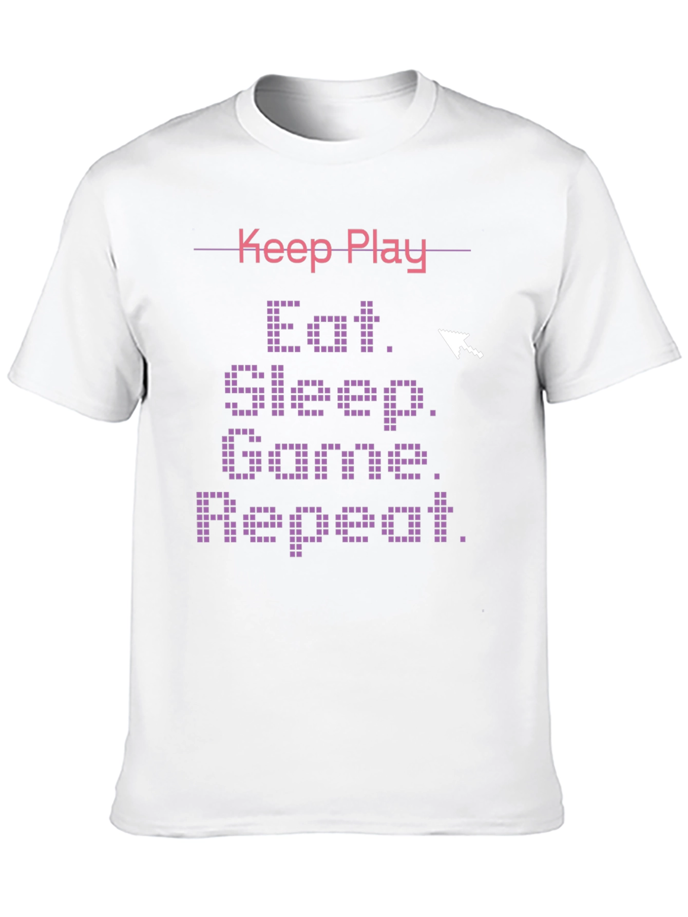 Eat Sleep Game Repeat T-Shirt