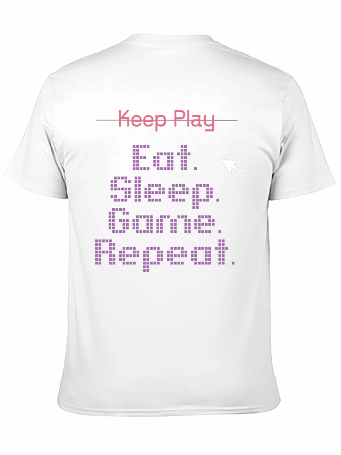 Eat Sleep Game Repeat T-Shirt