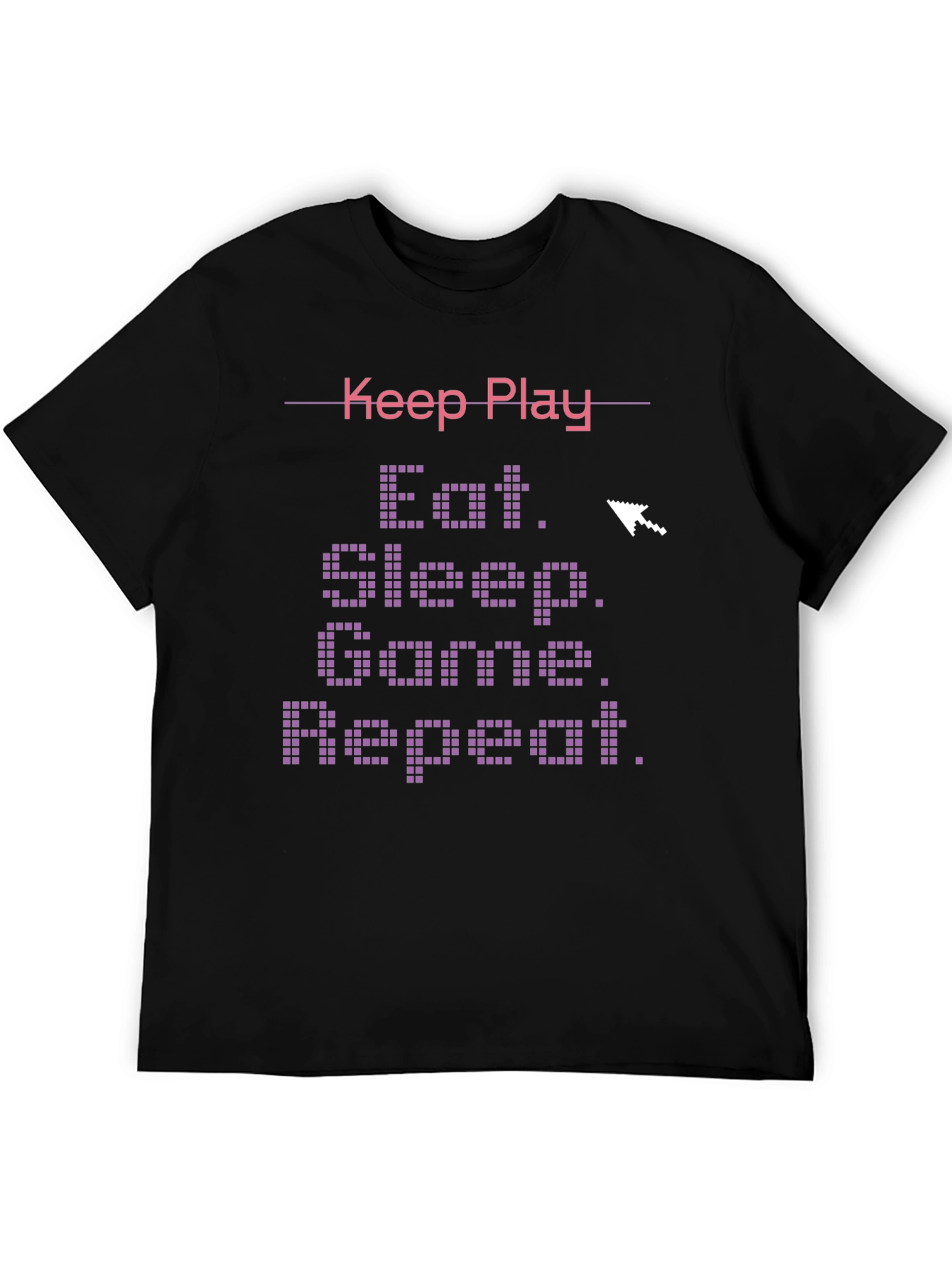 Eat Sleep Game Repeat T-Shirt