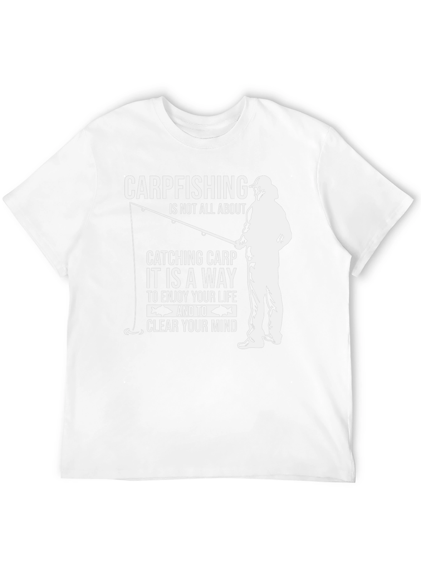Carpfishing T-Shirt: Enjoy Life Clear Your Mind