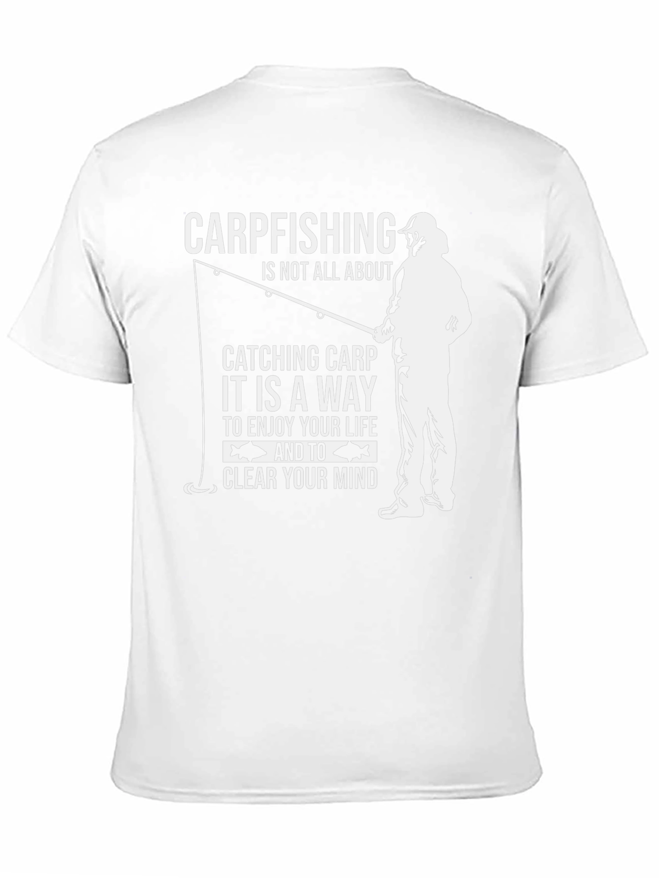 Carpfishing T-Shirt: Enjoy Life Clear Your Mind